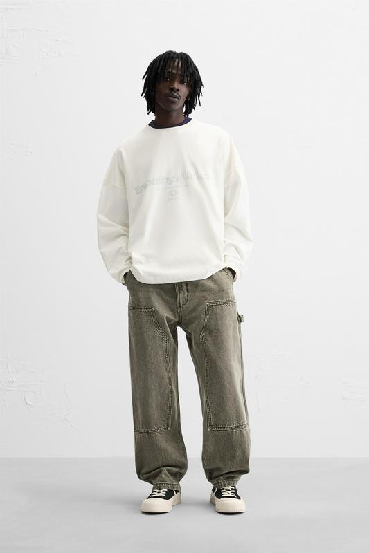 FADED CARPENTER POCKET TROUSERS