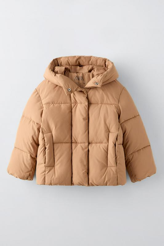 HOODED PUFFER JACKET