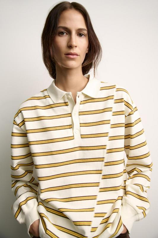 STRIPED POLO SHIRT