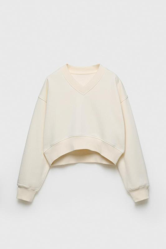 Z3D WARM CROPPED SWEATSHIRT