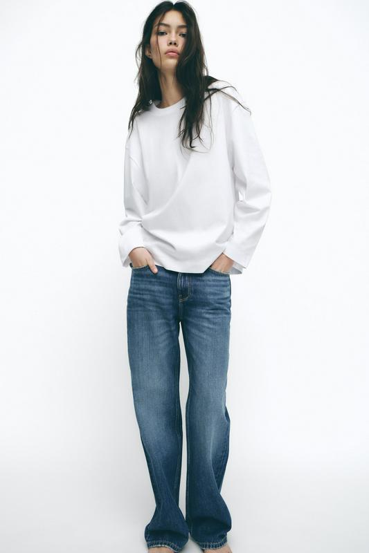 LABEL LONG SLEEVE T-SHIRT