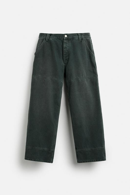 FADED BAGGY FIT TROUSERS