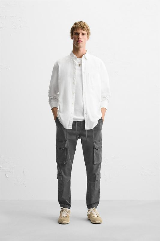 CARGO TROUSERS WITH POCKETS