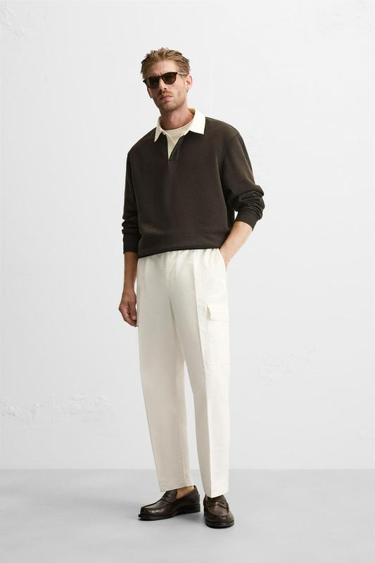 FADED CARGO TROUSERS