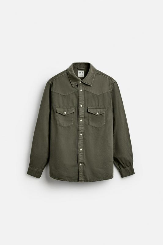 LIGHTWEIGHT DENIM SHIRT