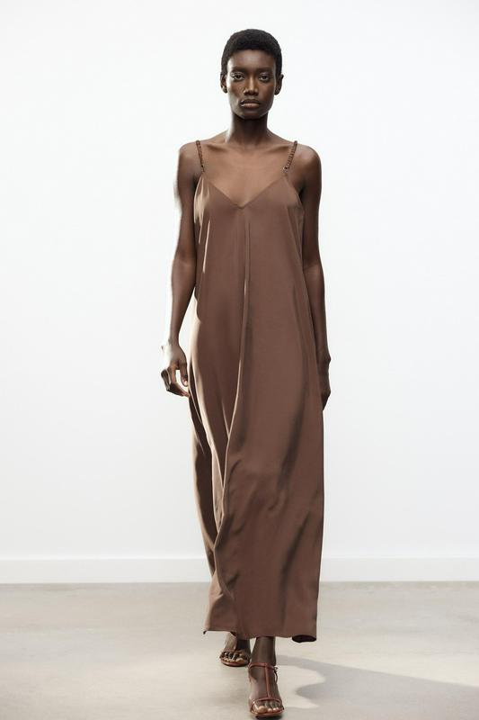 LONG STRAPPY DRESS