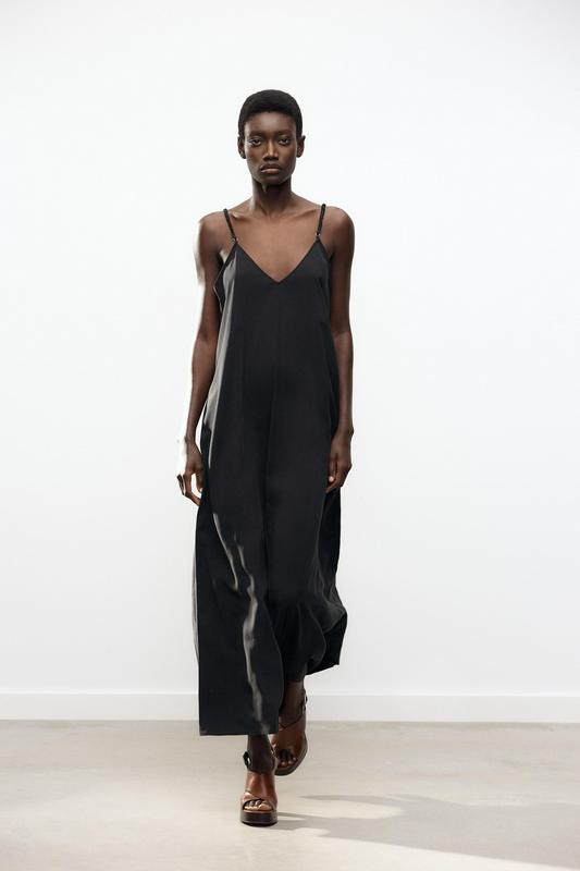 LONG STRAPPY DRESS