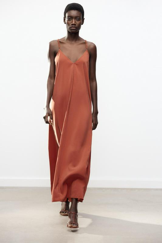 LONG STRAPPY DRESS