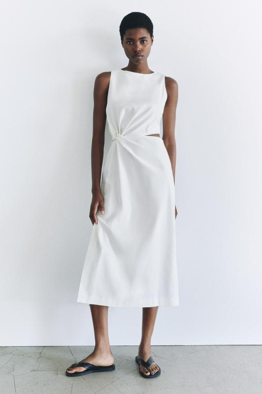 ZW COLLECTION CUT-OUT MIDI DRESS