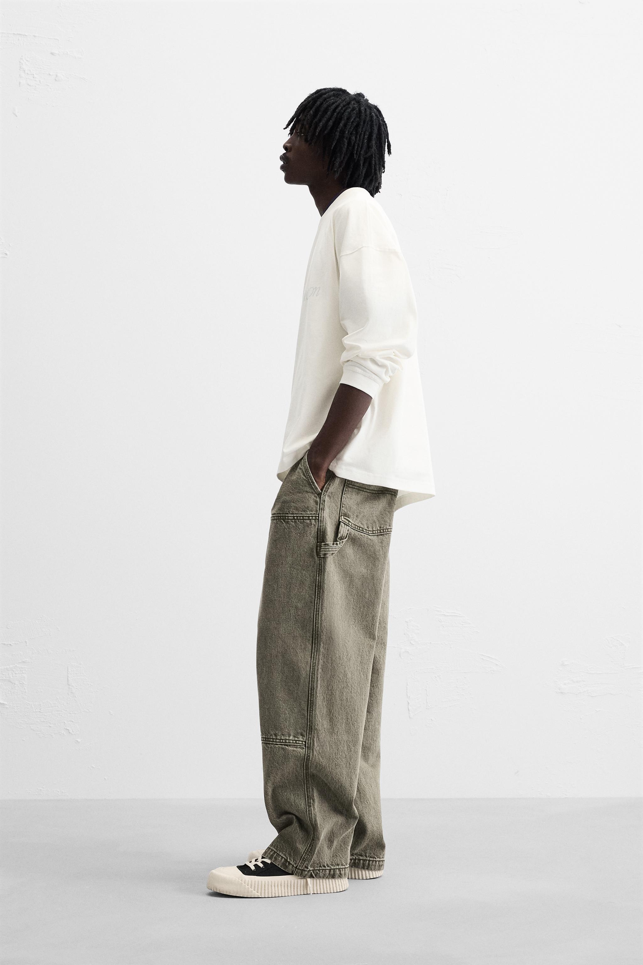 FADED CARPENTER POCKET TROUSERS