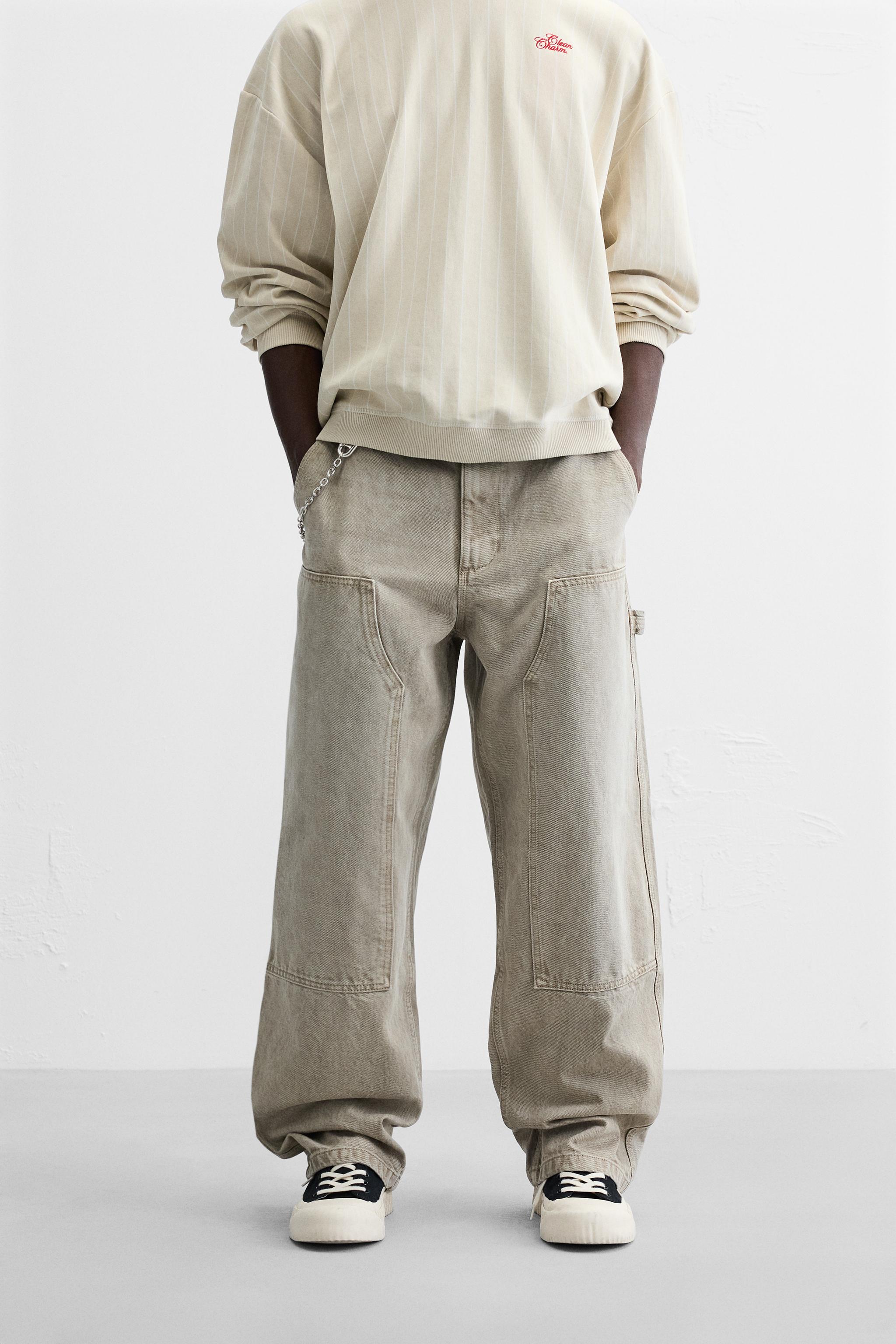 FADED CARPENTER POCKET TROUSERS