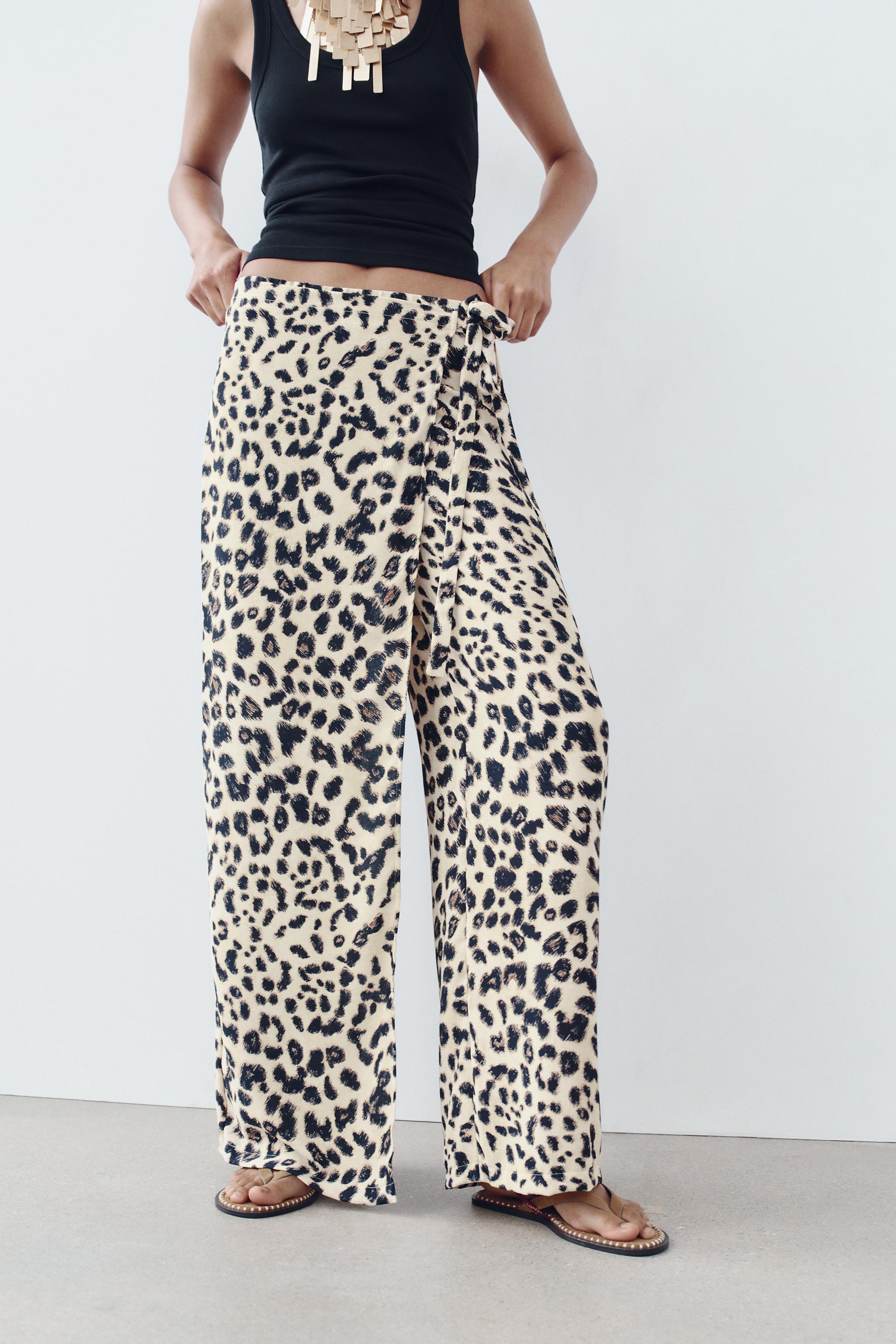 FLOWING WRAP TROUSERS