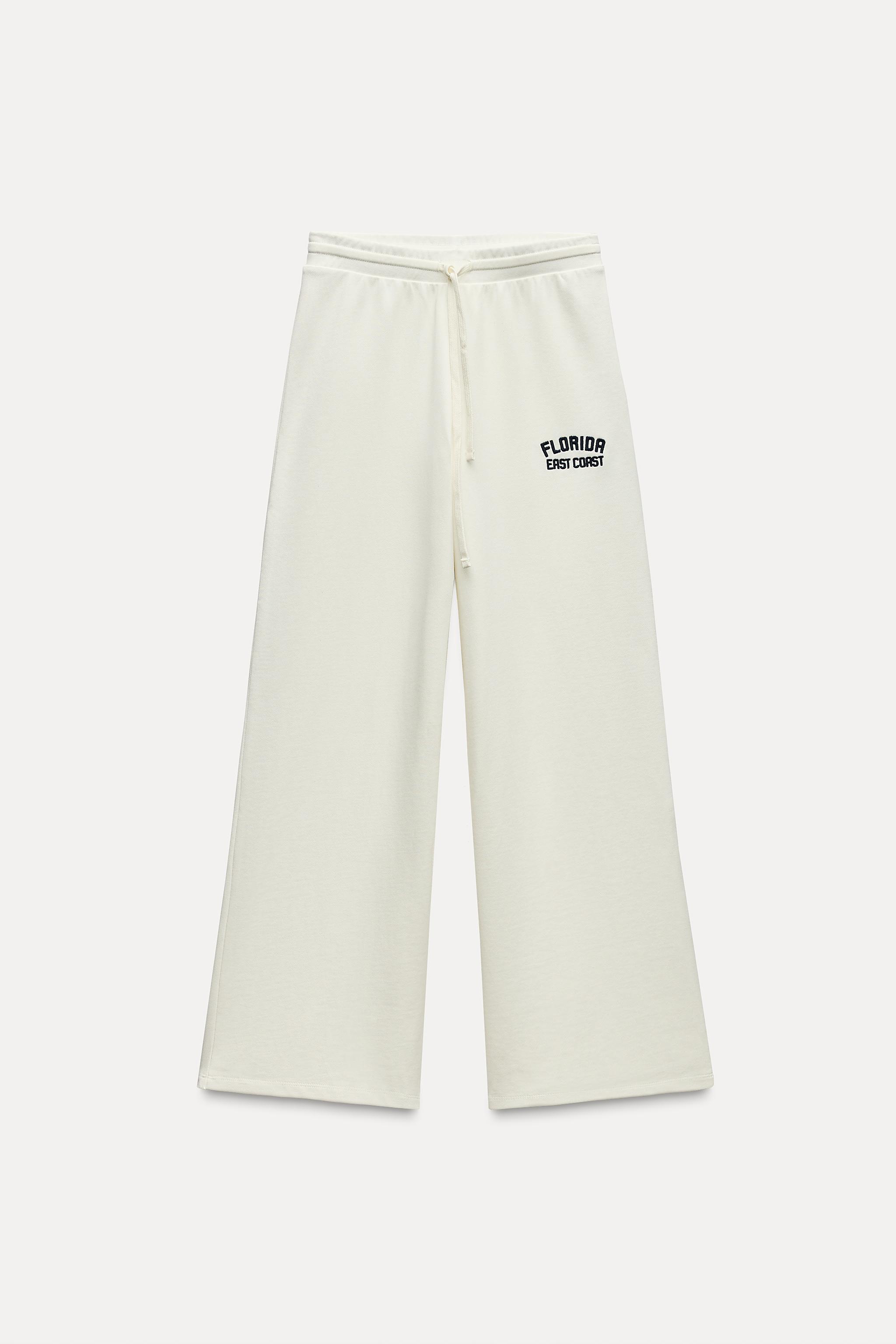 VARSITY STRAIGHT PLUSH TROUSERS