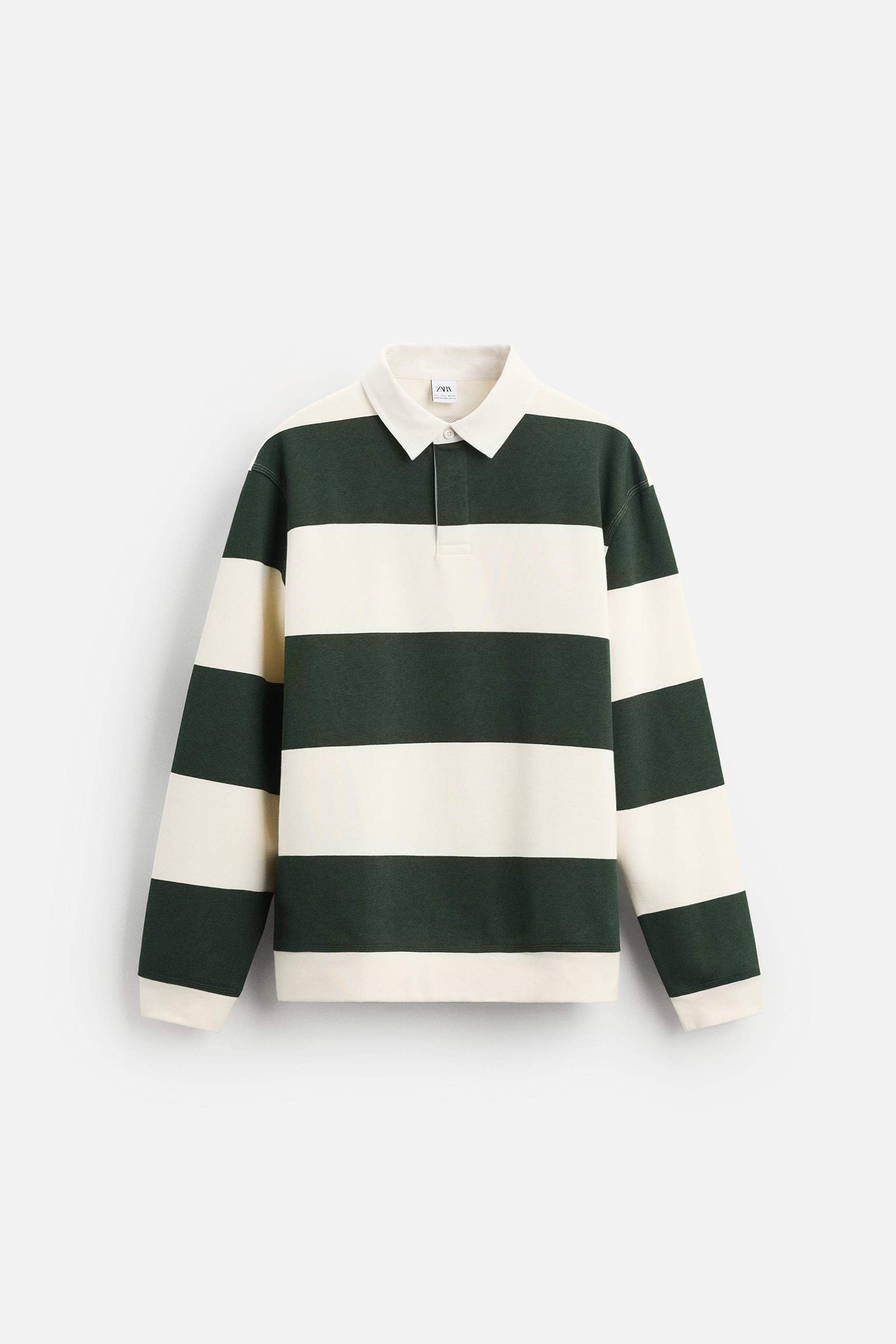 CONTRAST COLLAR POLO SHIRT