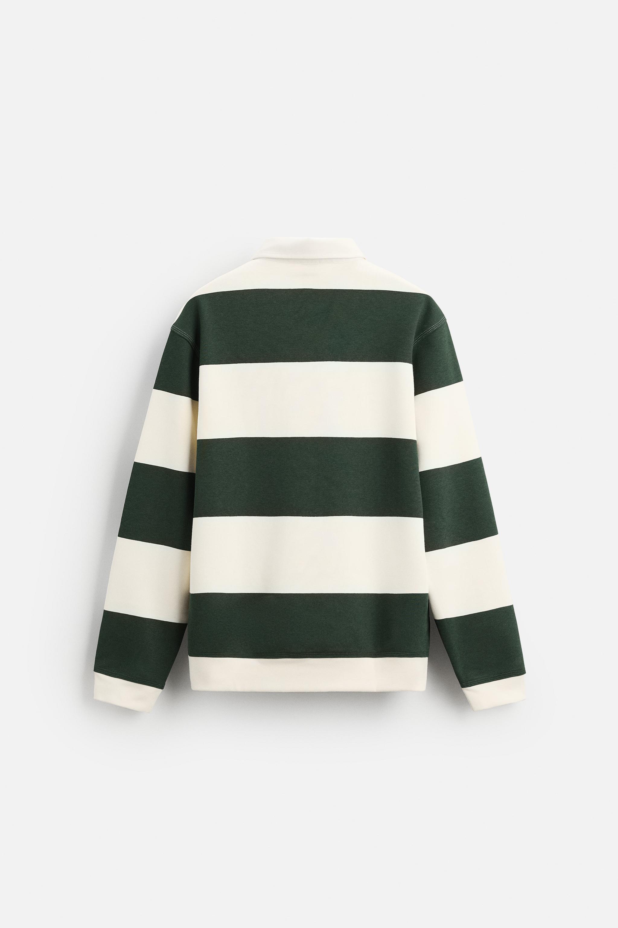 CONTRAST COLLAR POLO SHIRT