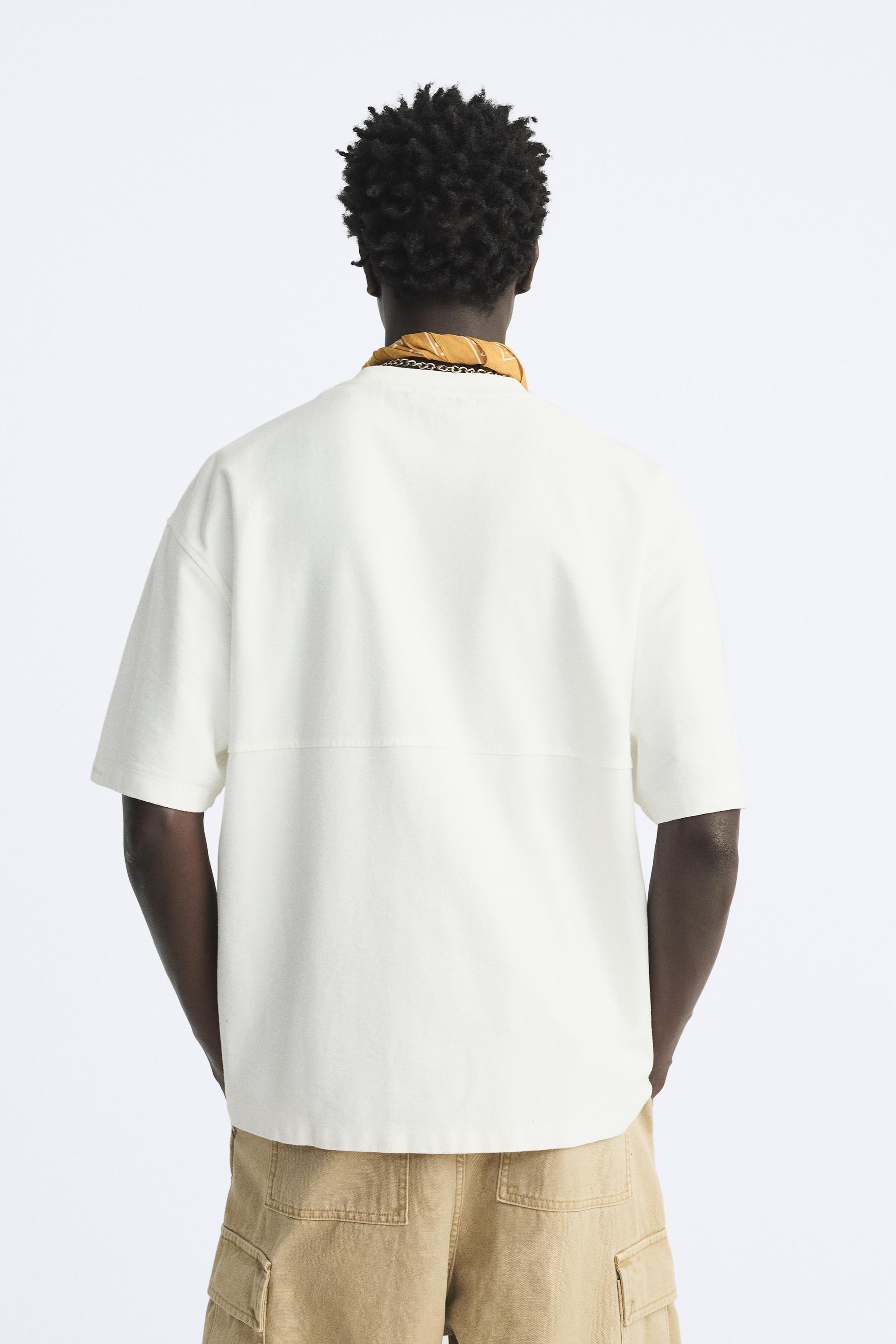 HEAVY WEIGHT T-SHIRT WITH SEAM DETAIL