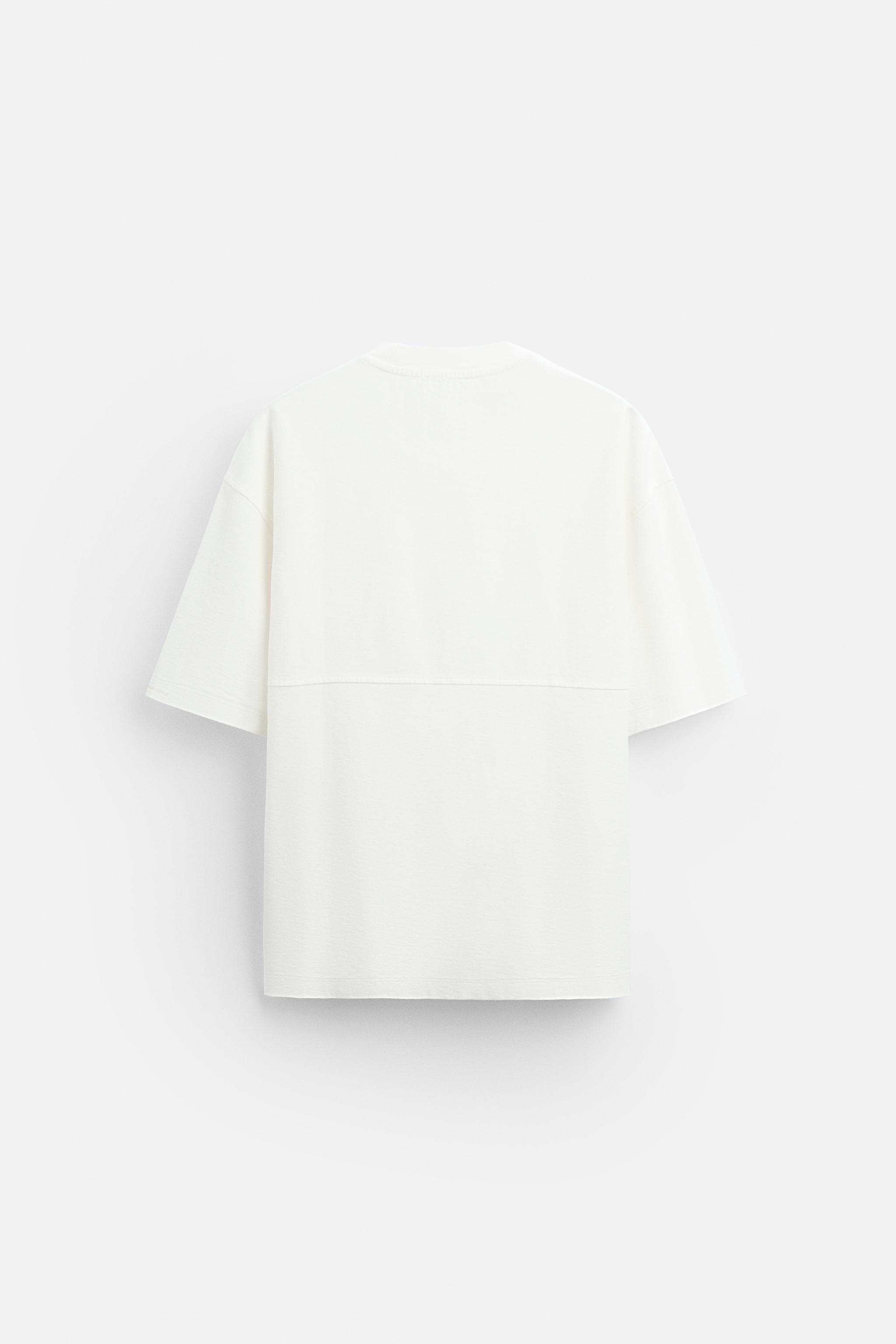 HEAVY WEIGHT T-SHIRT WITH SEAM DETAIL