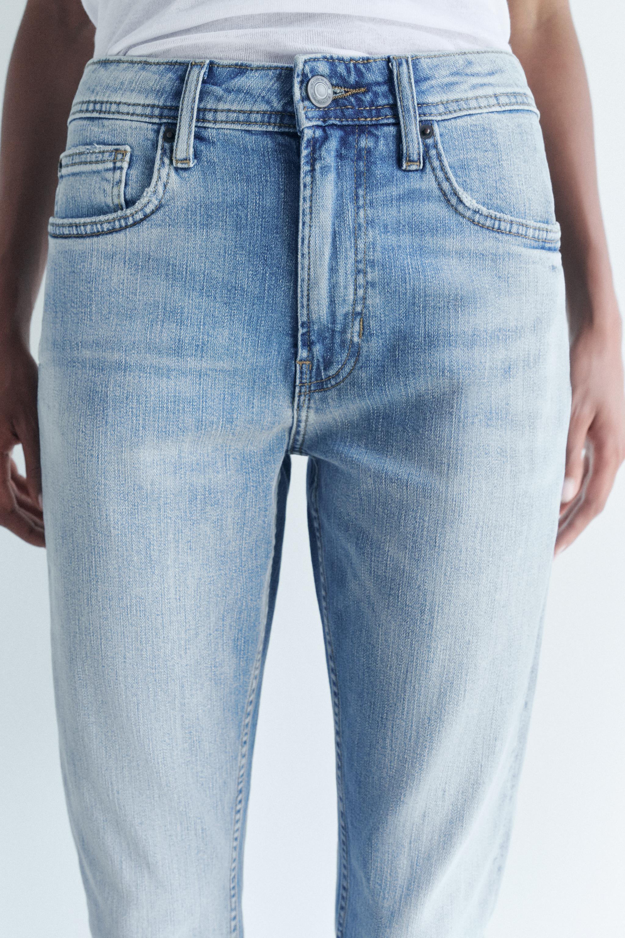 ZW COLLECTION RELAXED SLIM FIT MID-RISE JEANS