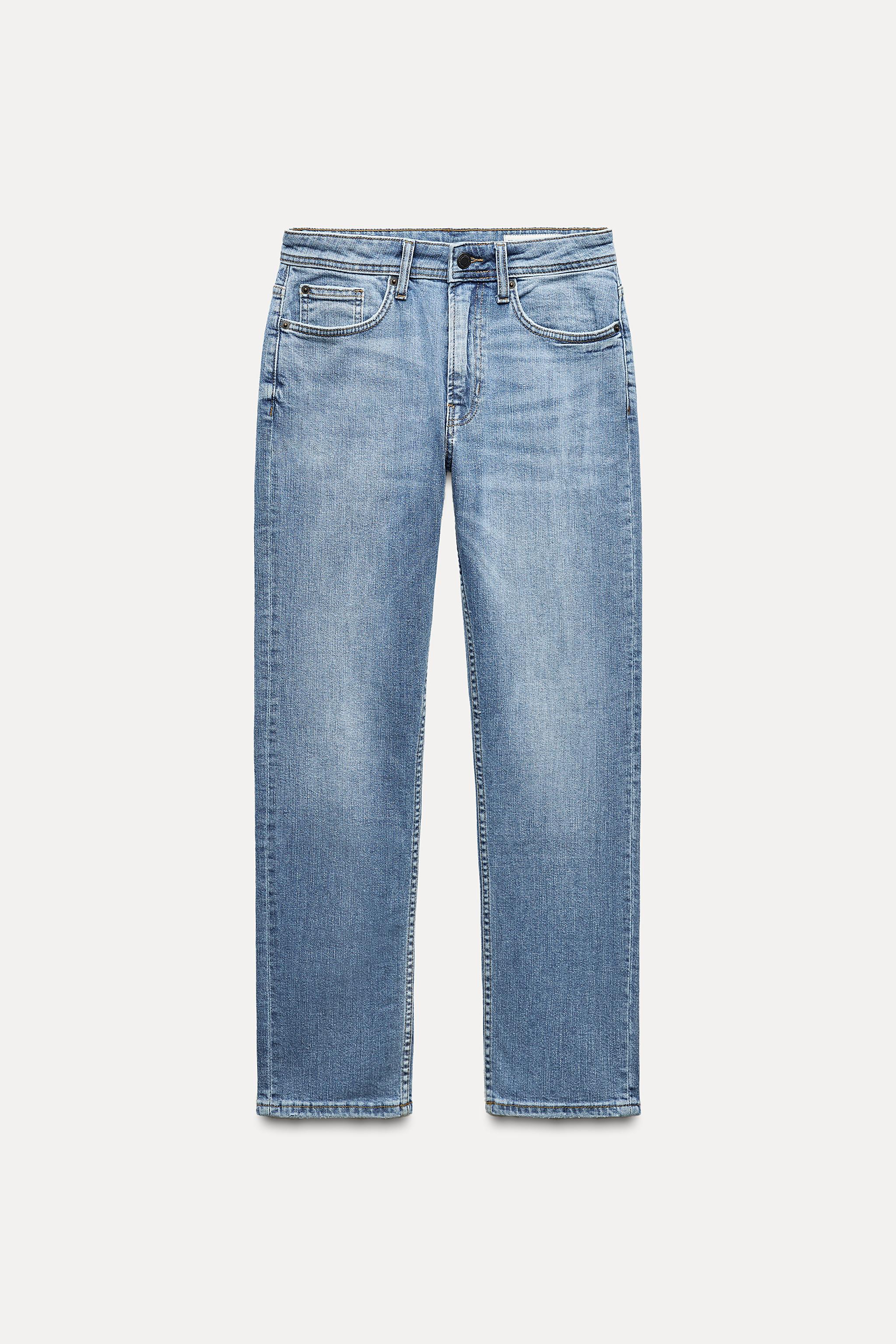 ZW COLLECTION RELAXED SLIM FIT MID-RISE JEANS