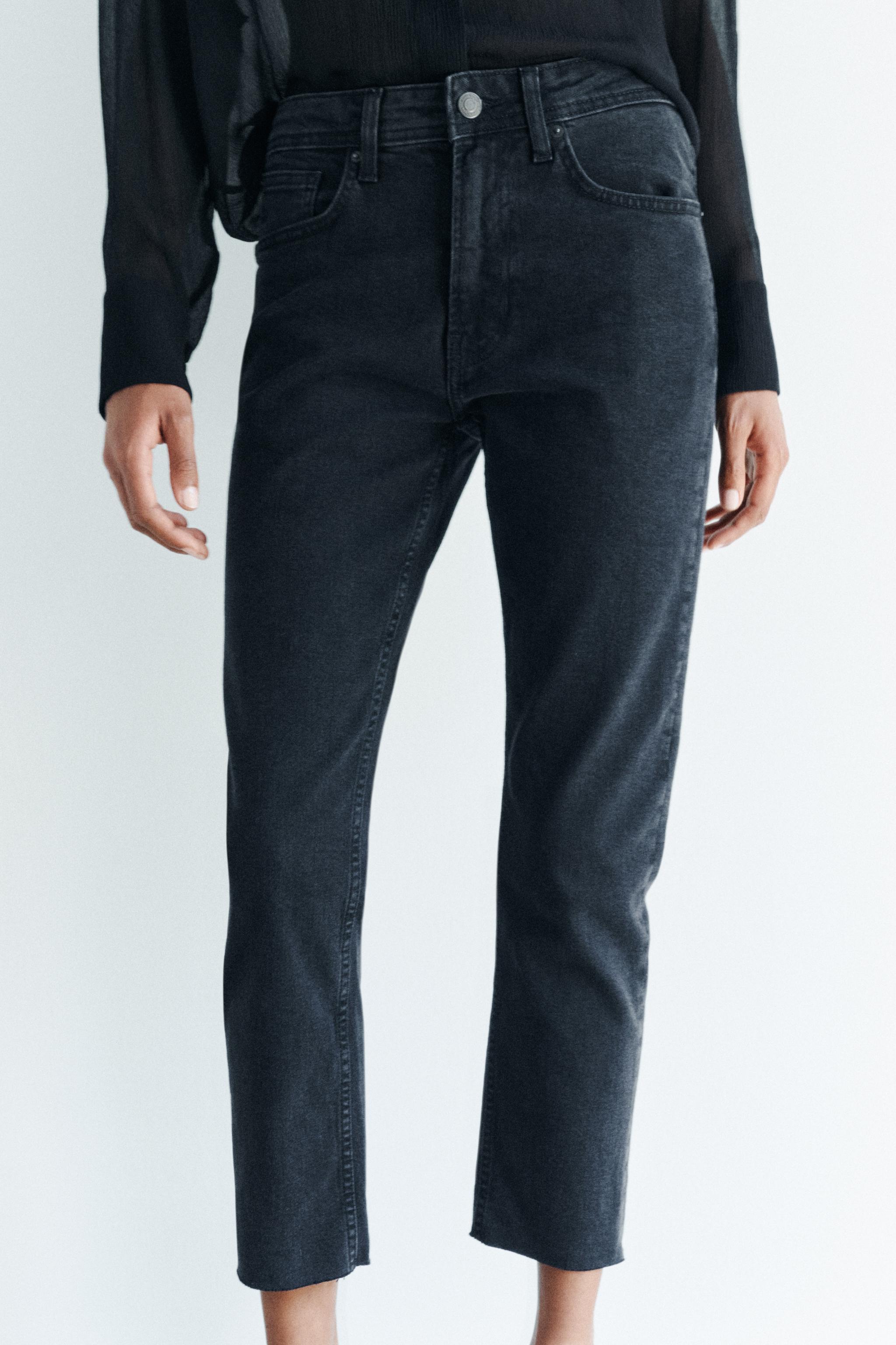 ZW COLLECTION RELAXED SLIM FIT MID-RISE JEANS