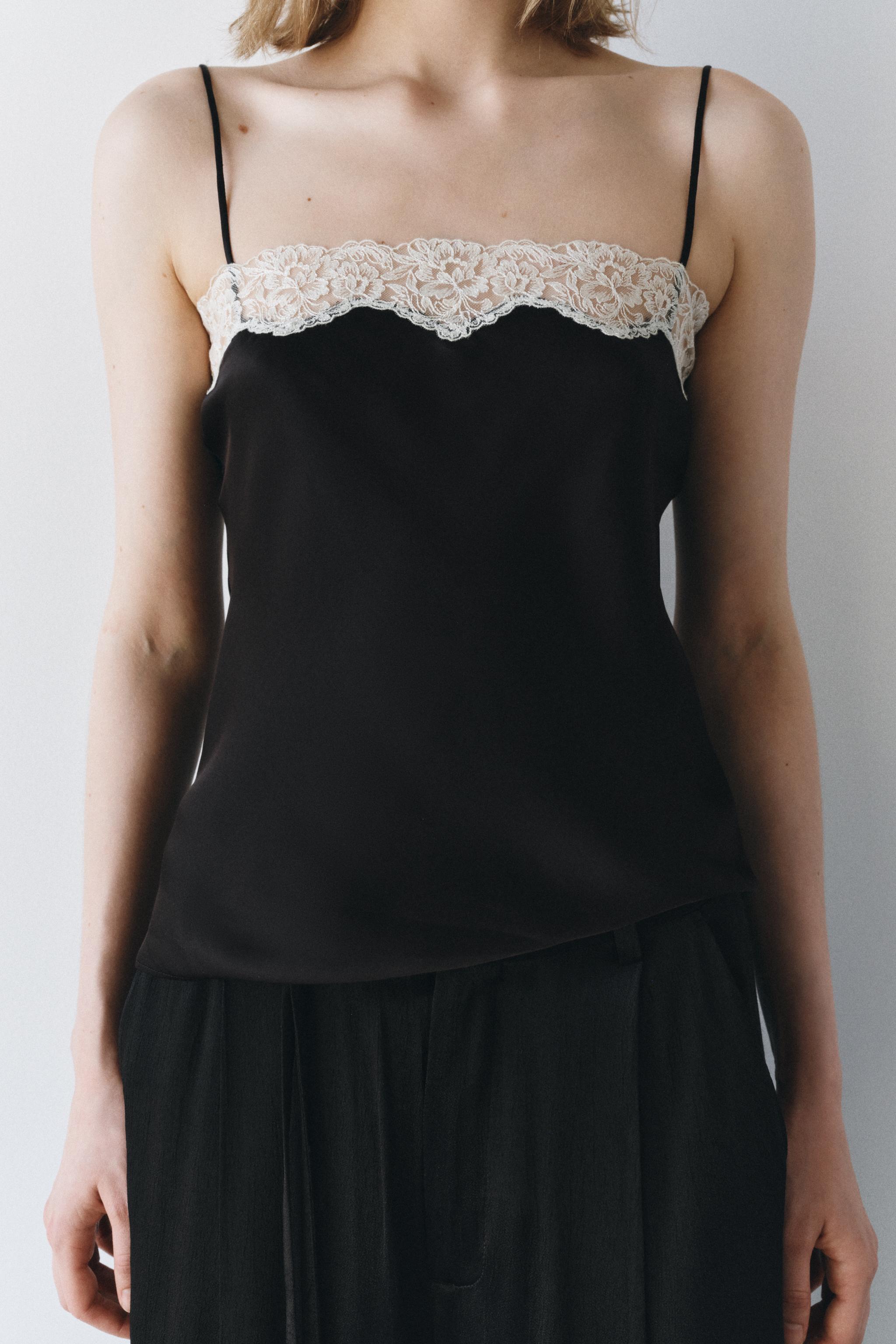 ZW COLLECTION LACE CAMISOLE TOP