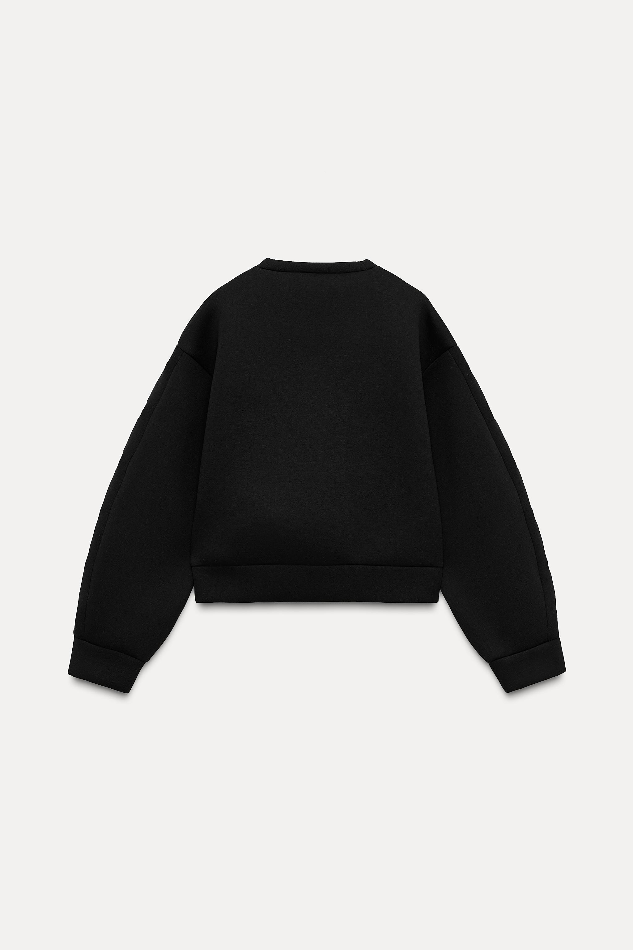 SCUBA-EFFECT SWEATSHIRT