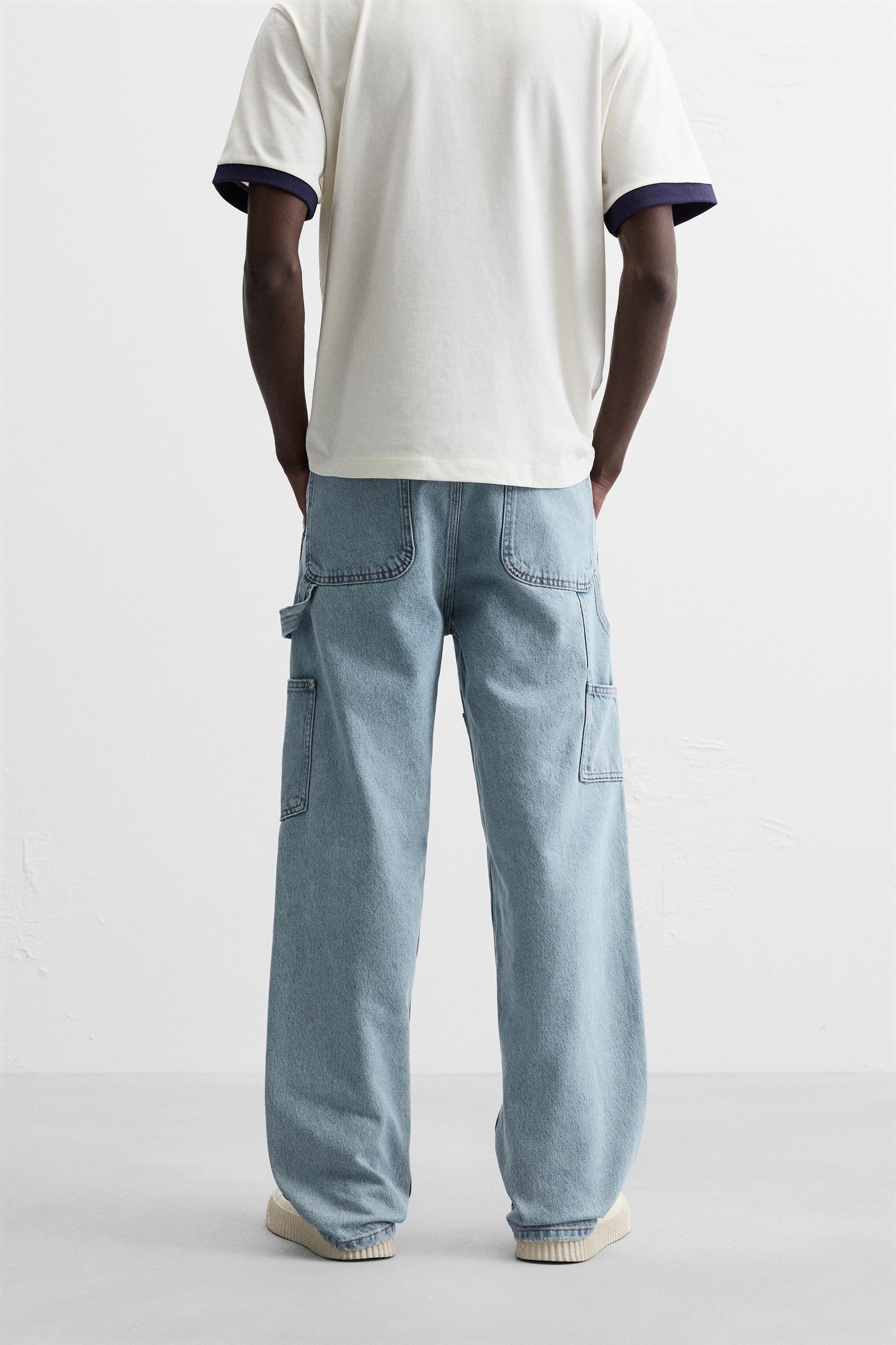 JEANS WITH CARPENTER POCKET