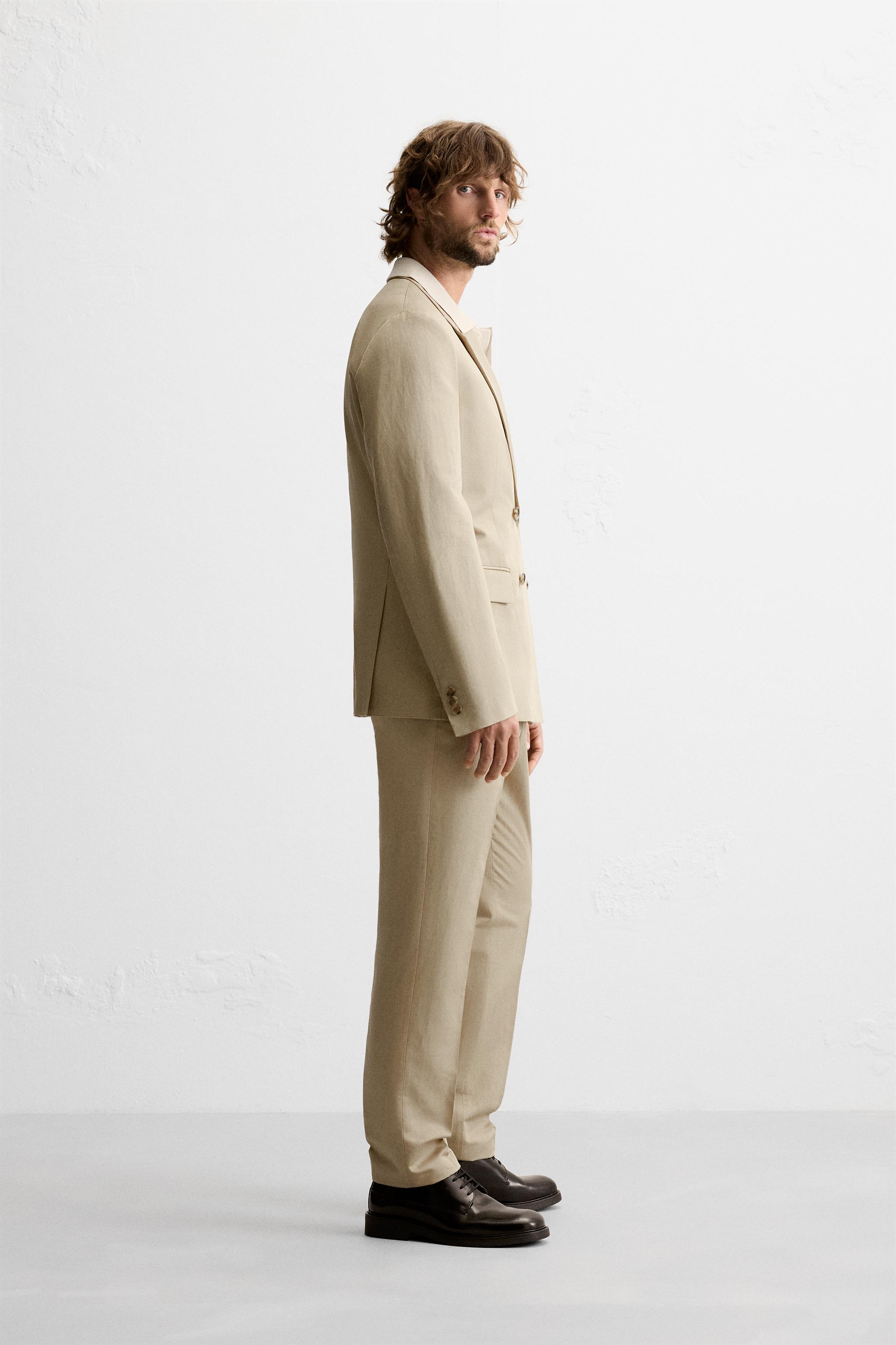 LINEN - COTTON SUIT BLAZER