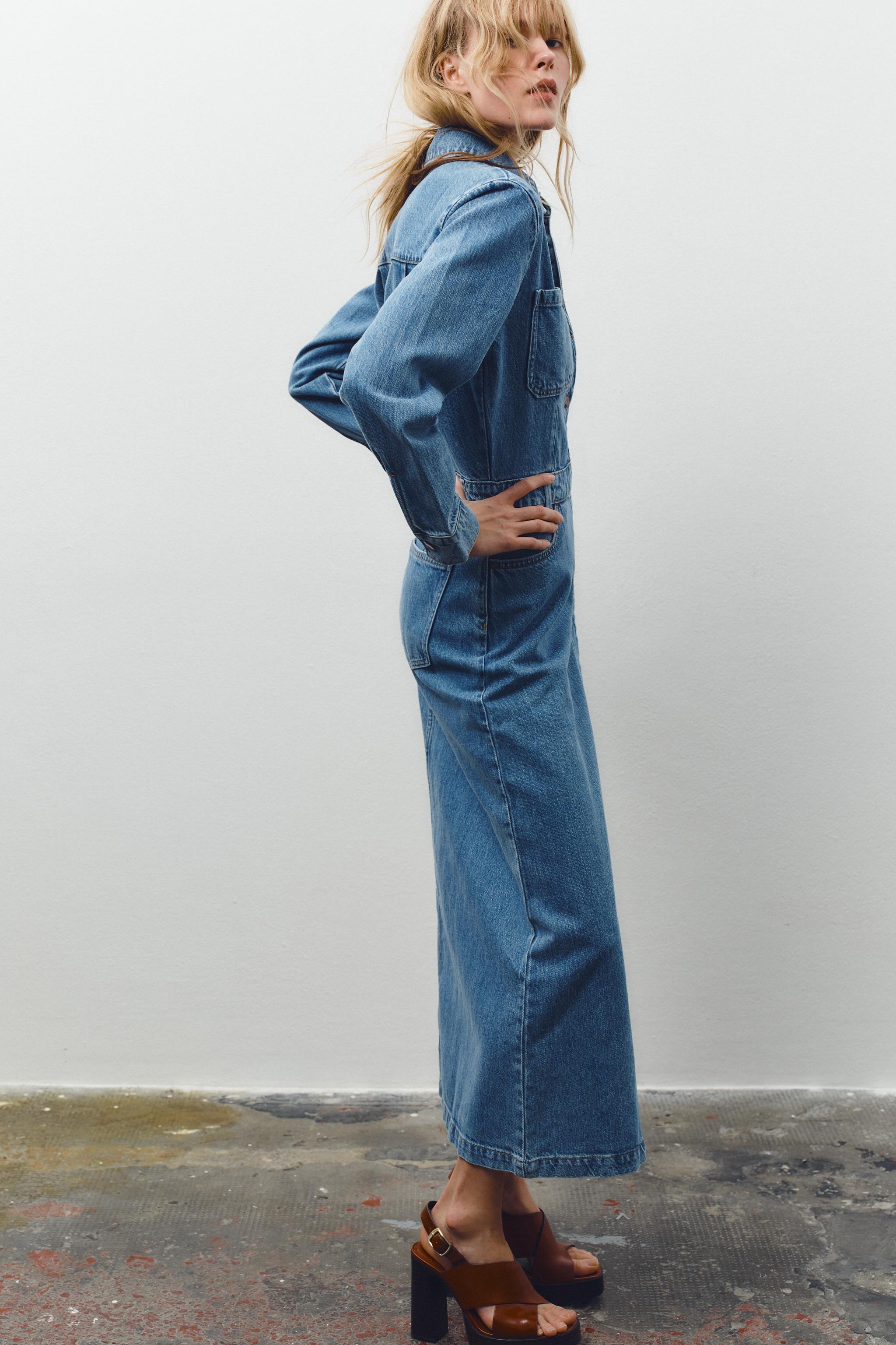 Z1975 LONG DENIM DRESS