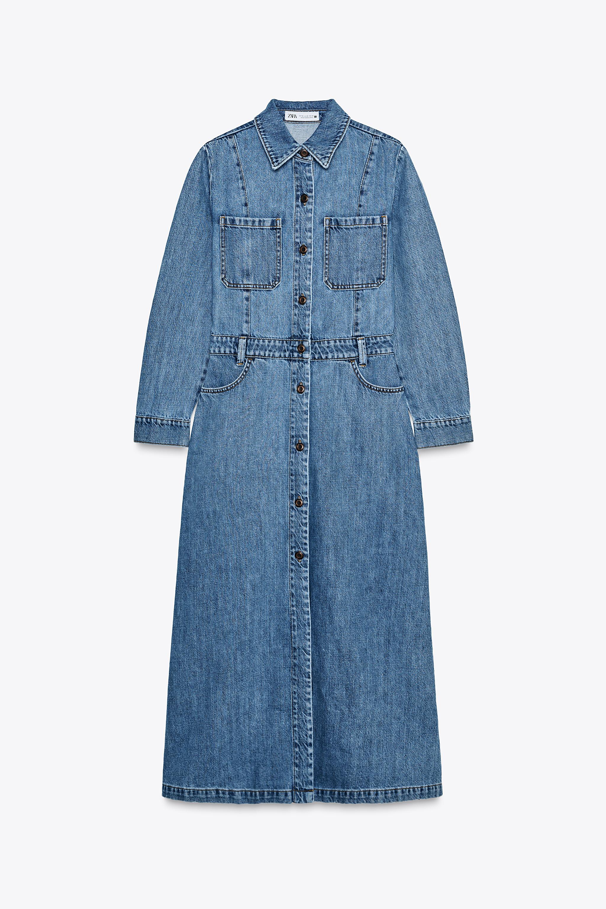 Z1975 LONG DENIM DRESS