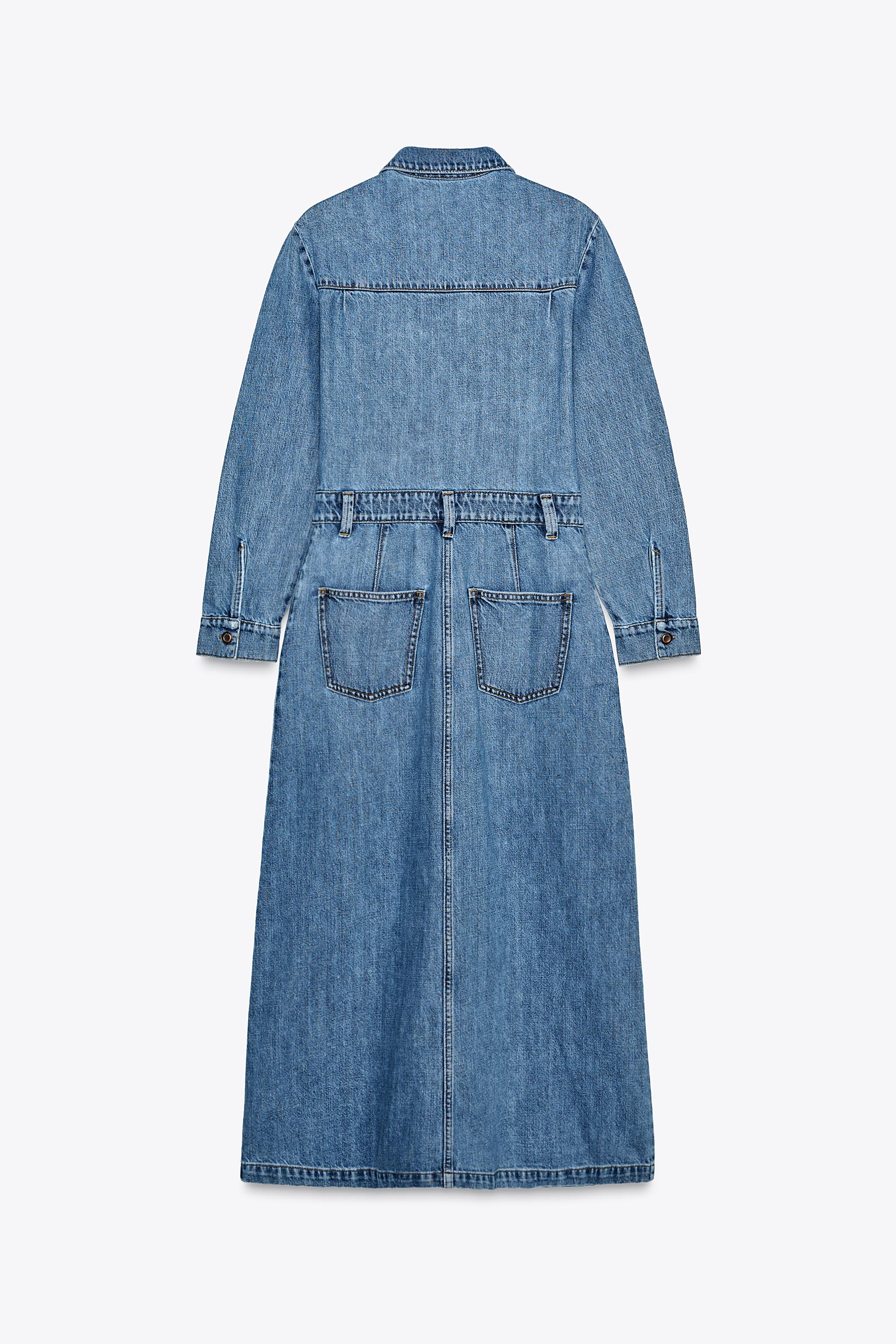 Z1975 LONG DENIM DRESS