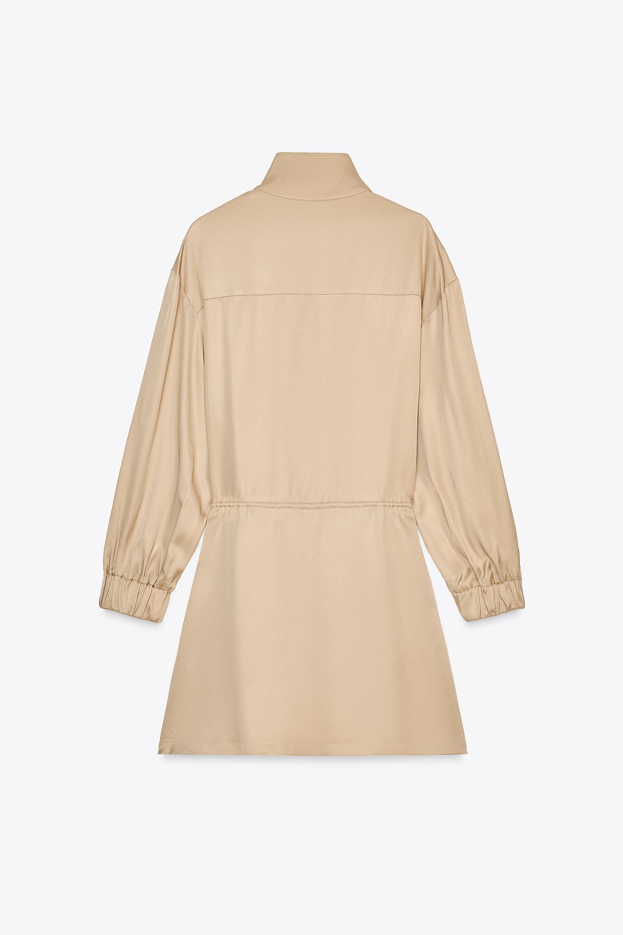SHORT SATIN DRESS