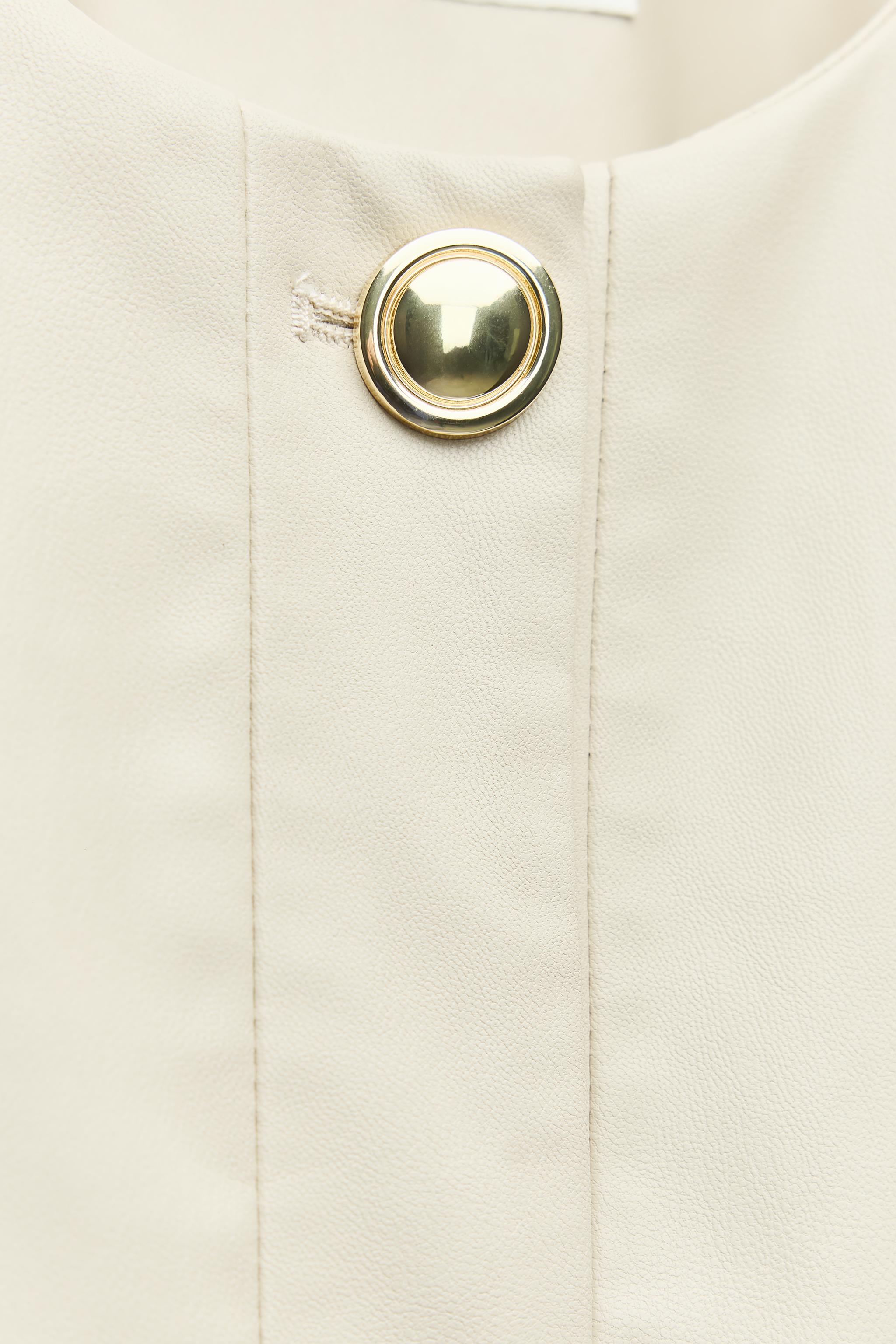 PEPLUM SUNİ DERİ BLAZER