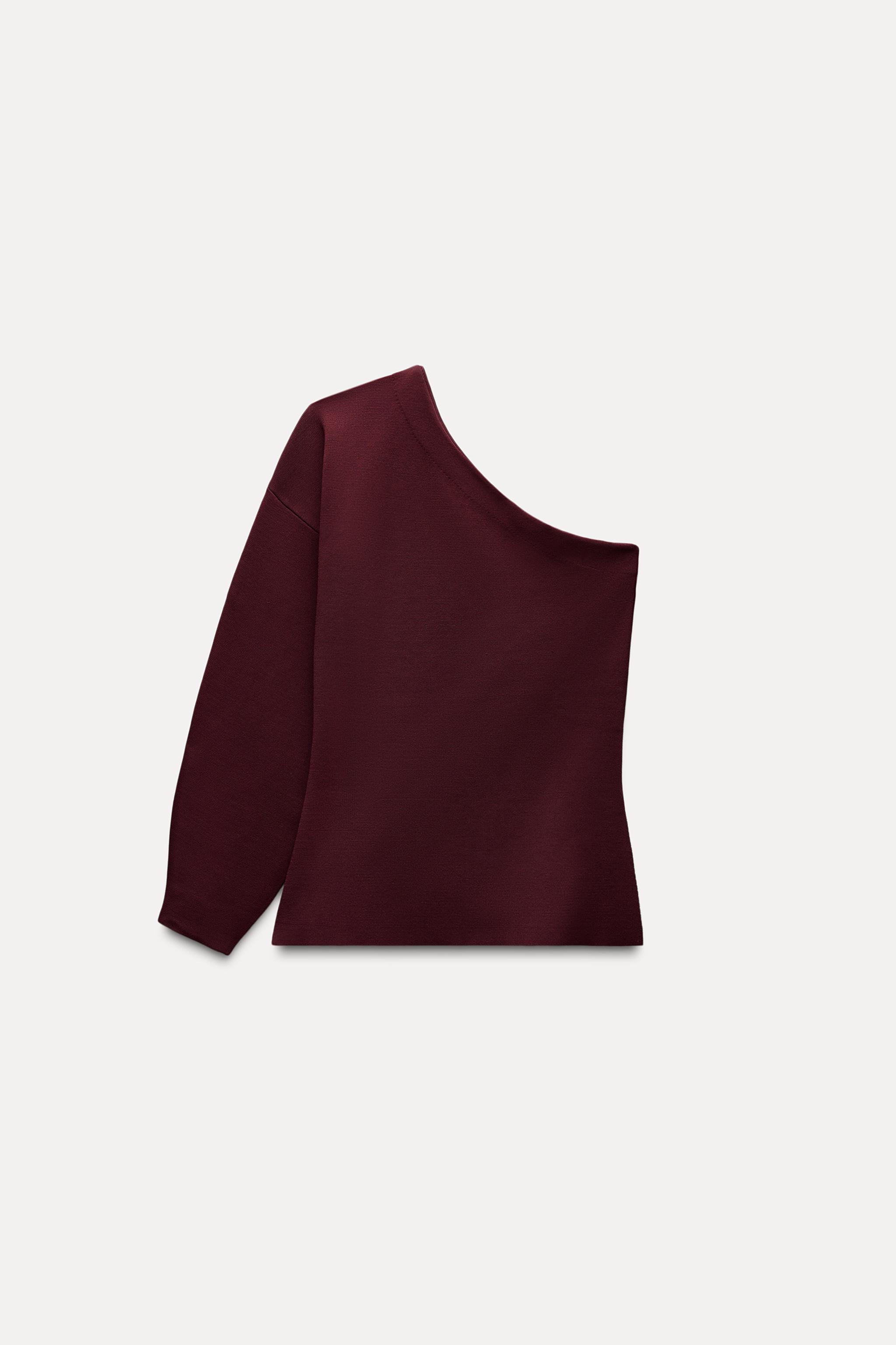 ASYMMETRIC KNIT TOP