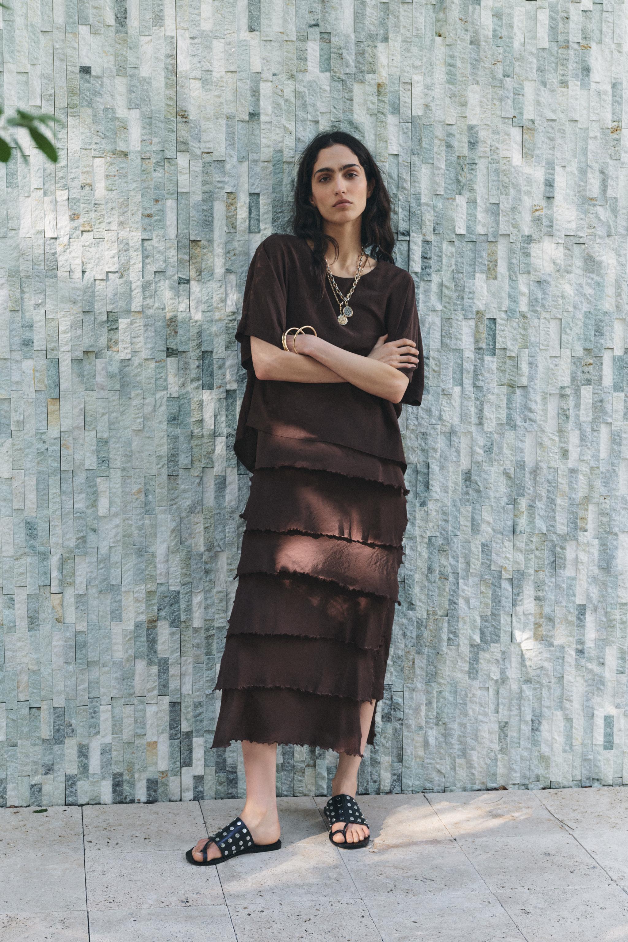 ZW COLLECTION RUFFLED DRESS