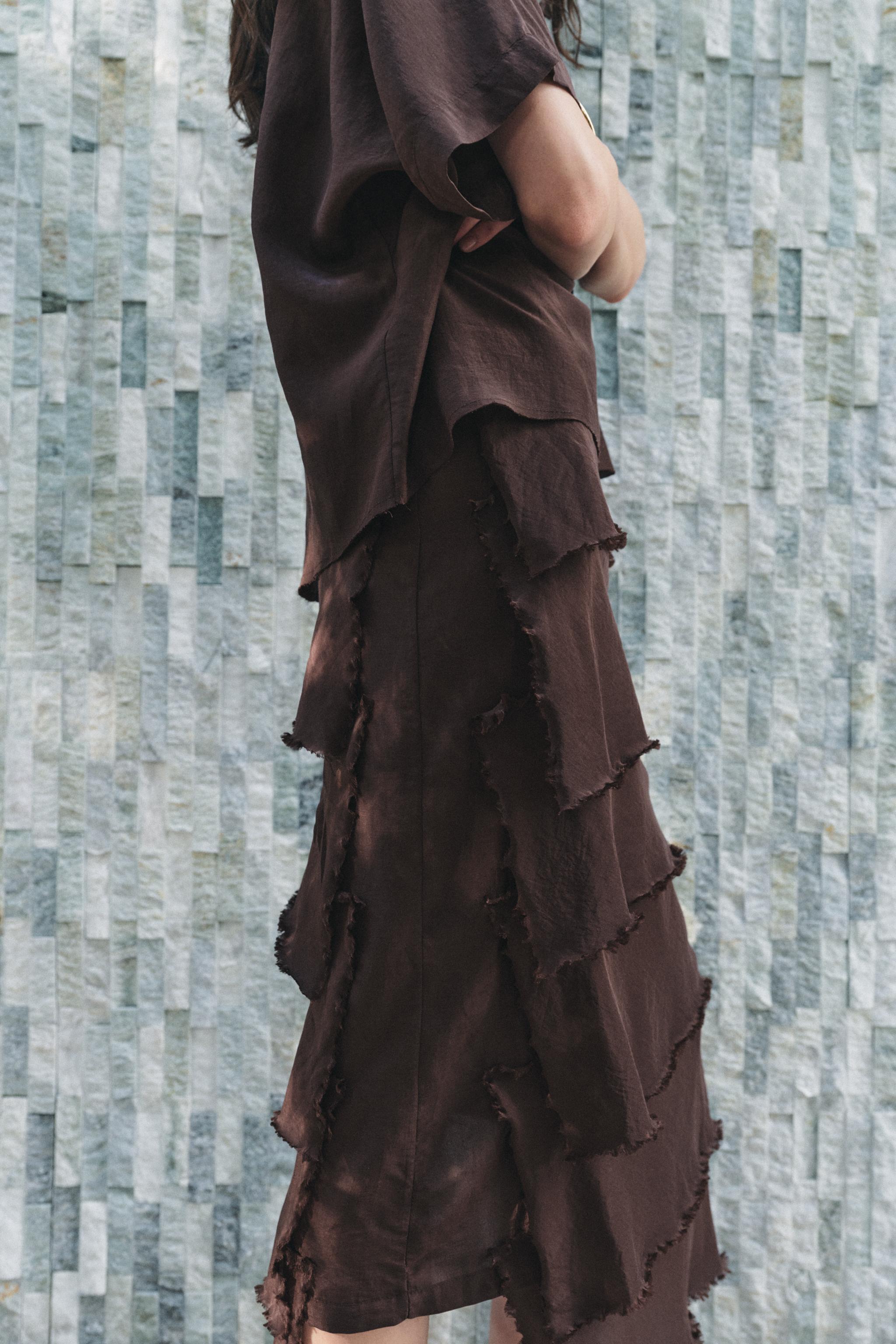 ZW COLLECTION RUFFLED DRESS