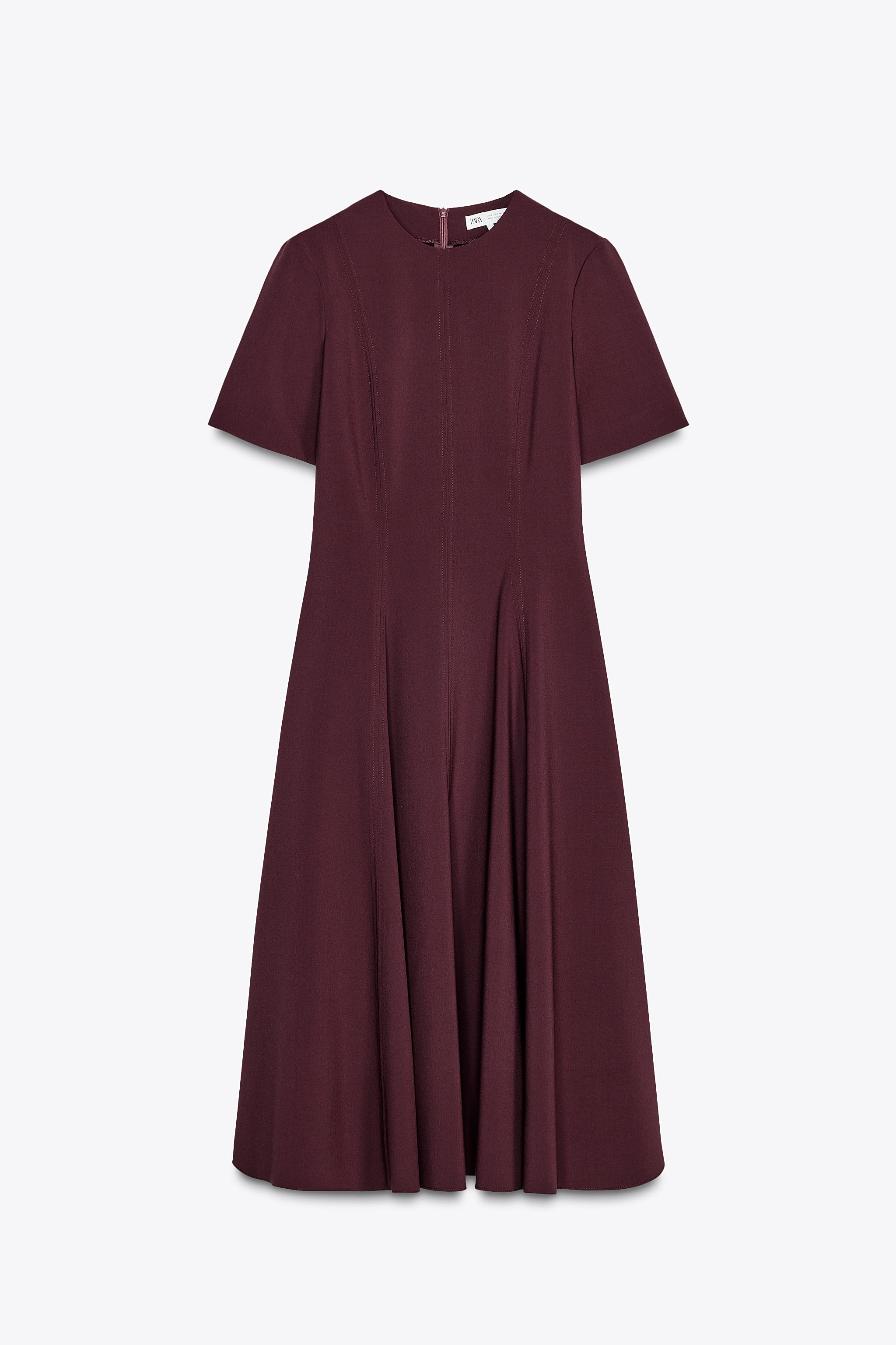 ZW COLLECTION GODET MIDI DRESS