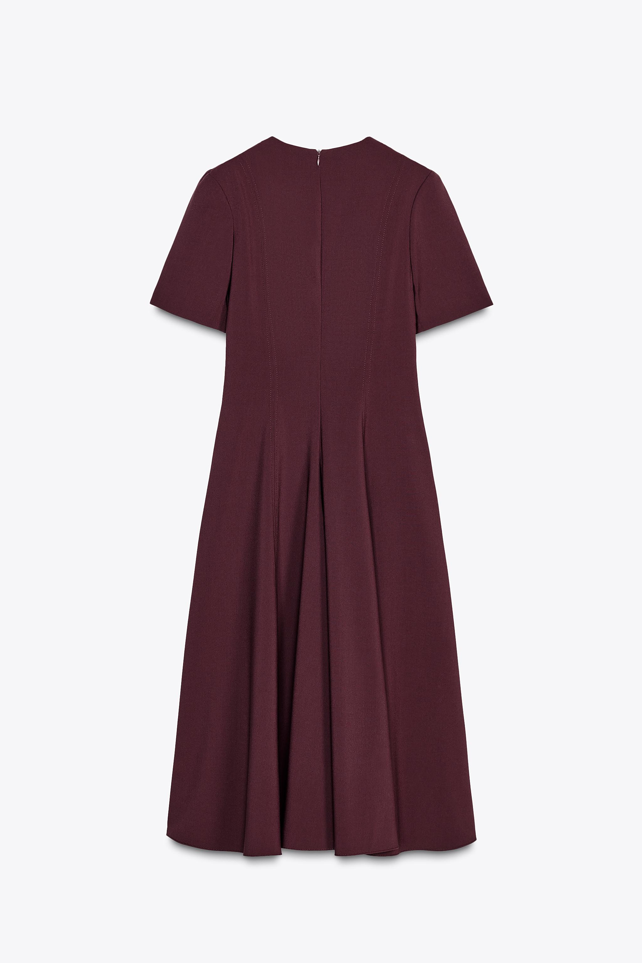 ZW COLLECTION GODET MIDI DRESS