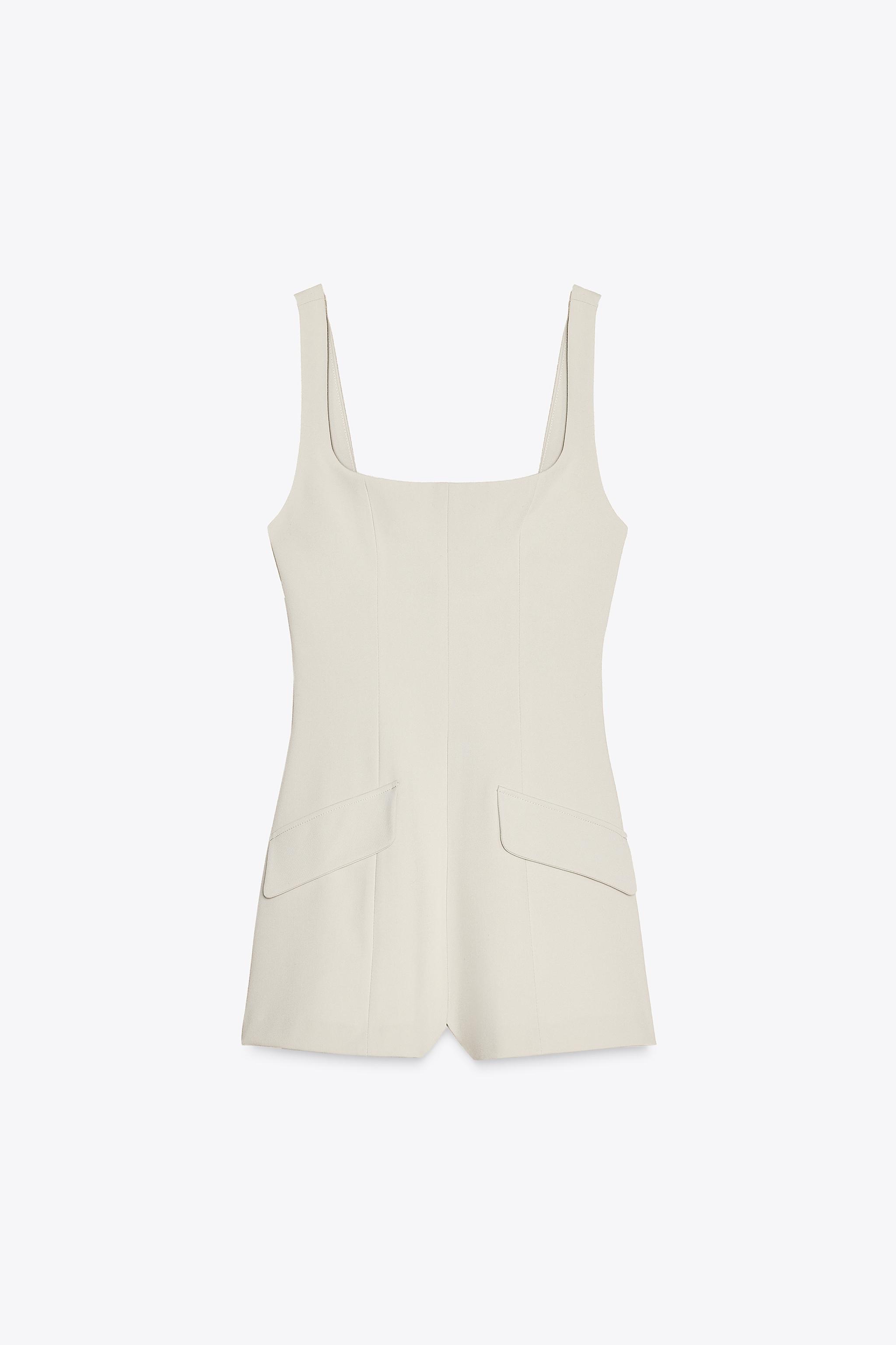 SHORT STRAPPY JUMPSUIT