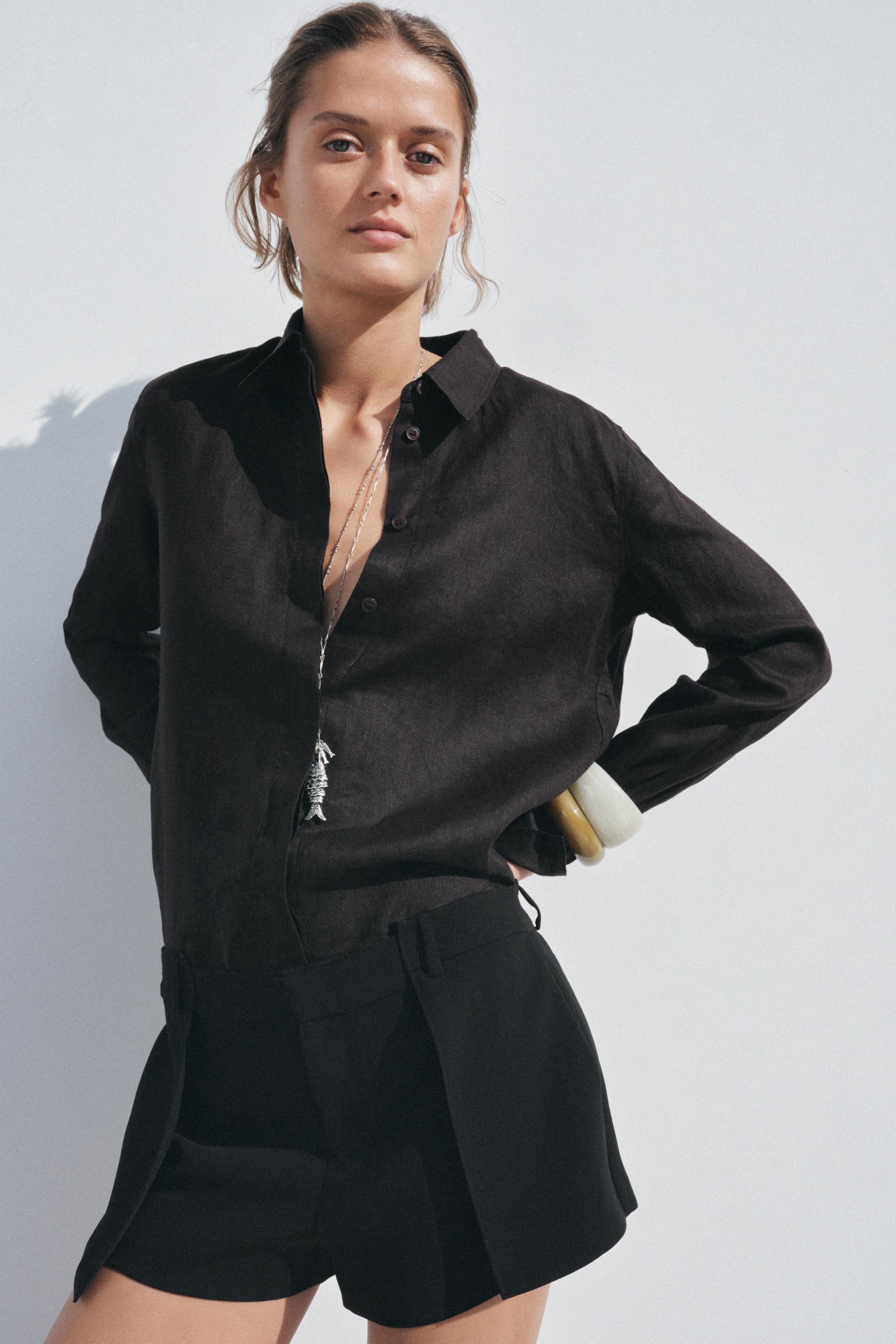 PLEATED SHORTS ZW COLLECTION