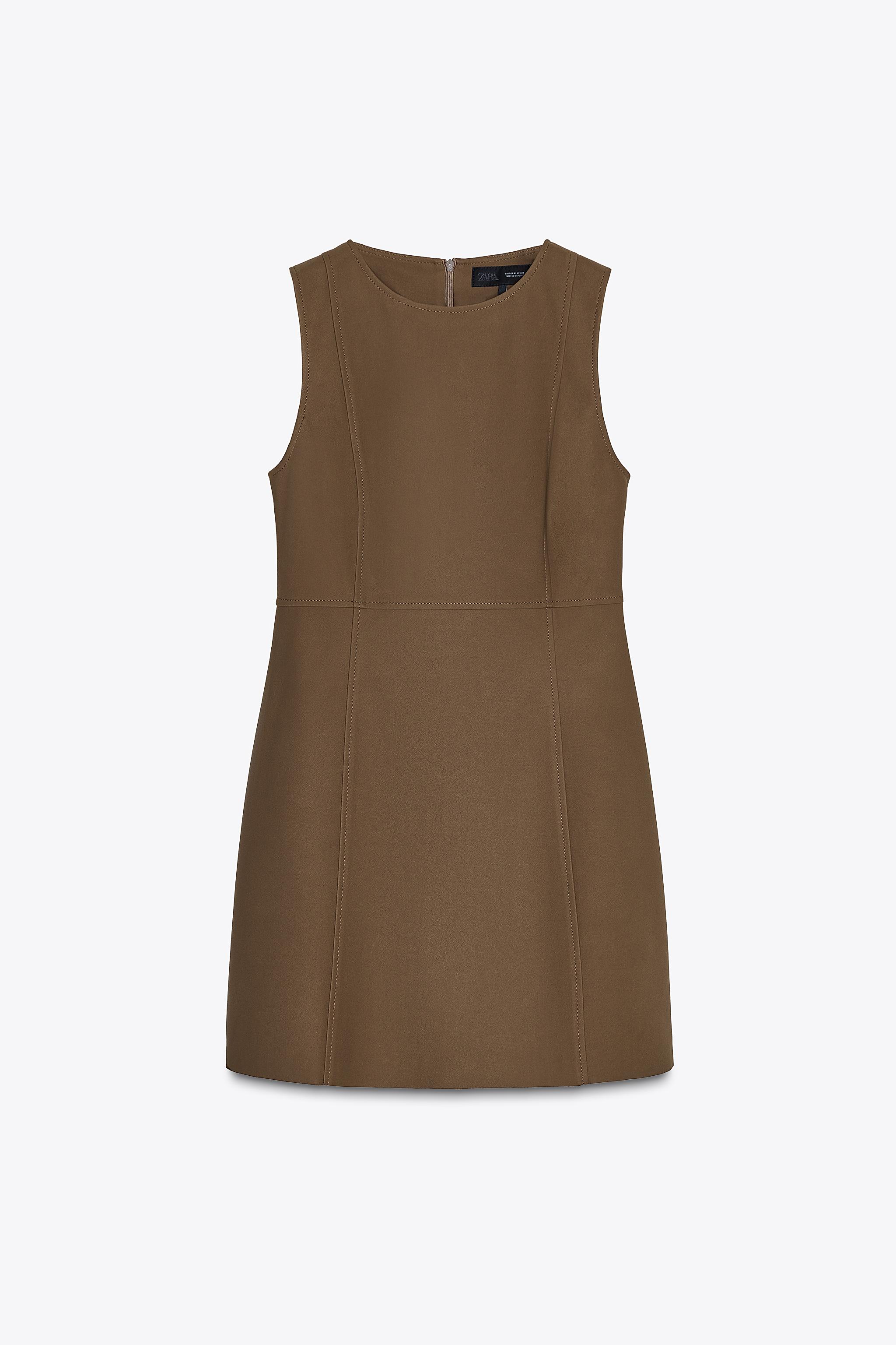 SHORT SLEEVELESS DRESS