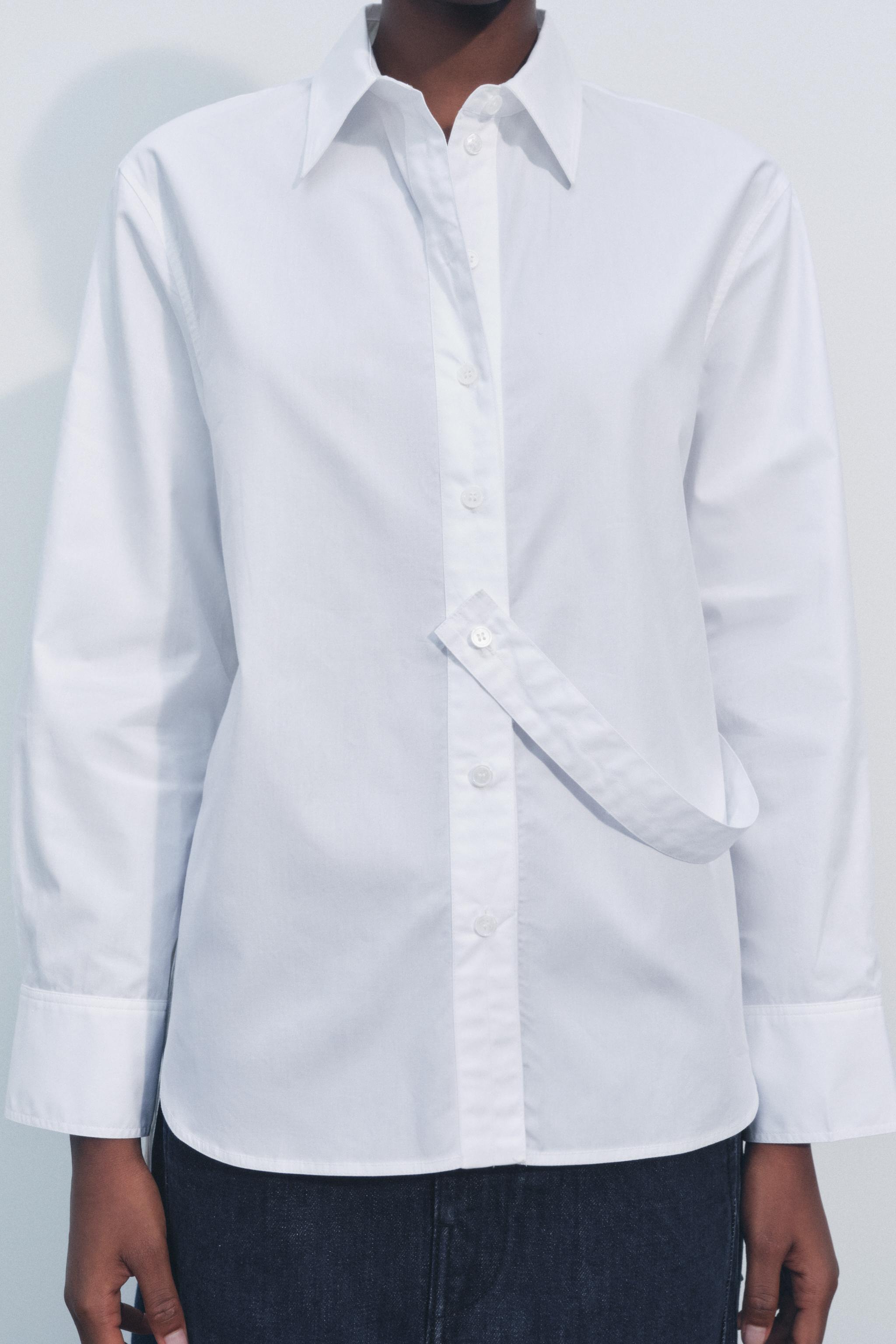 ZW COLLECTION MULTIPOSITION POPLIN SHIRT