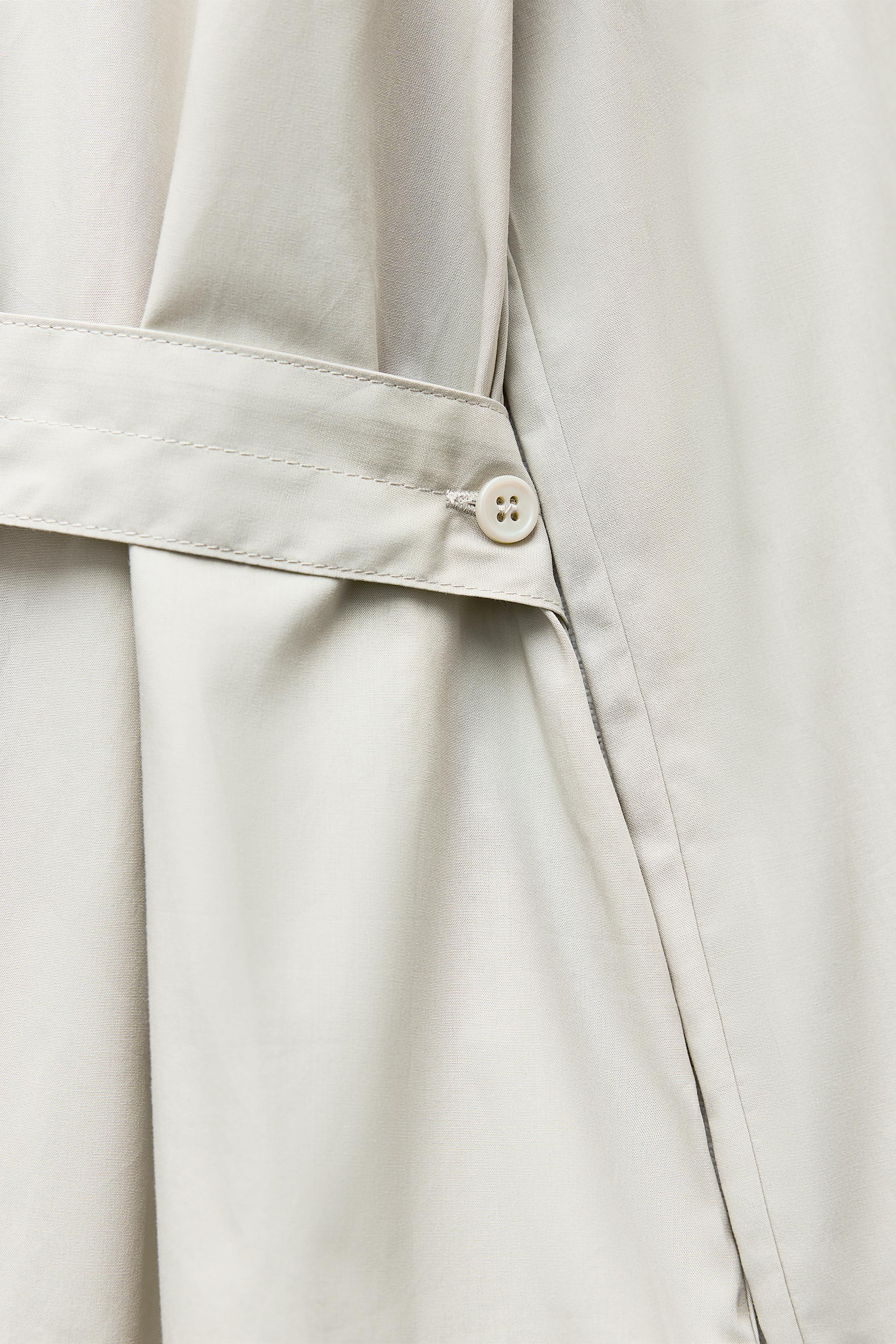 ZW COLLECTION MULTIPOSITION POPLIN SHIRT