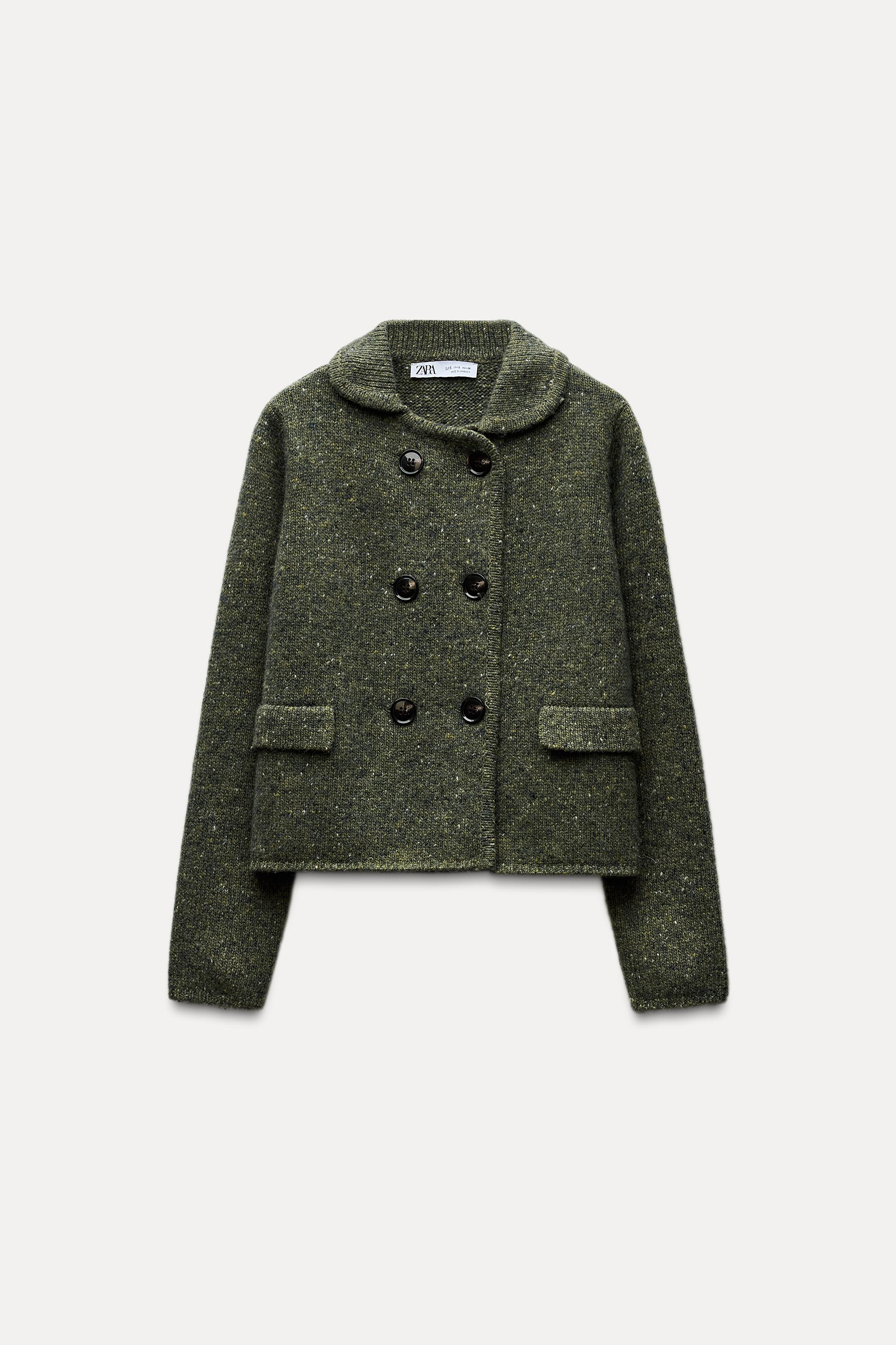 WOOL BLEND DOUBLE-BREASTED COAT