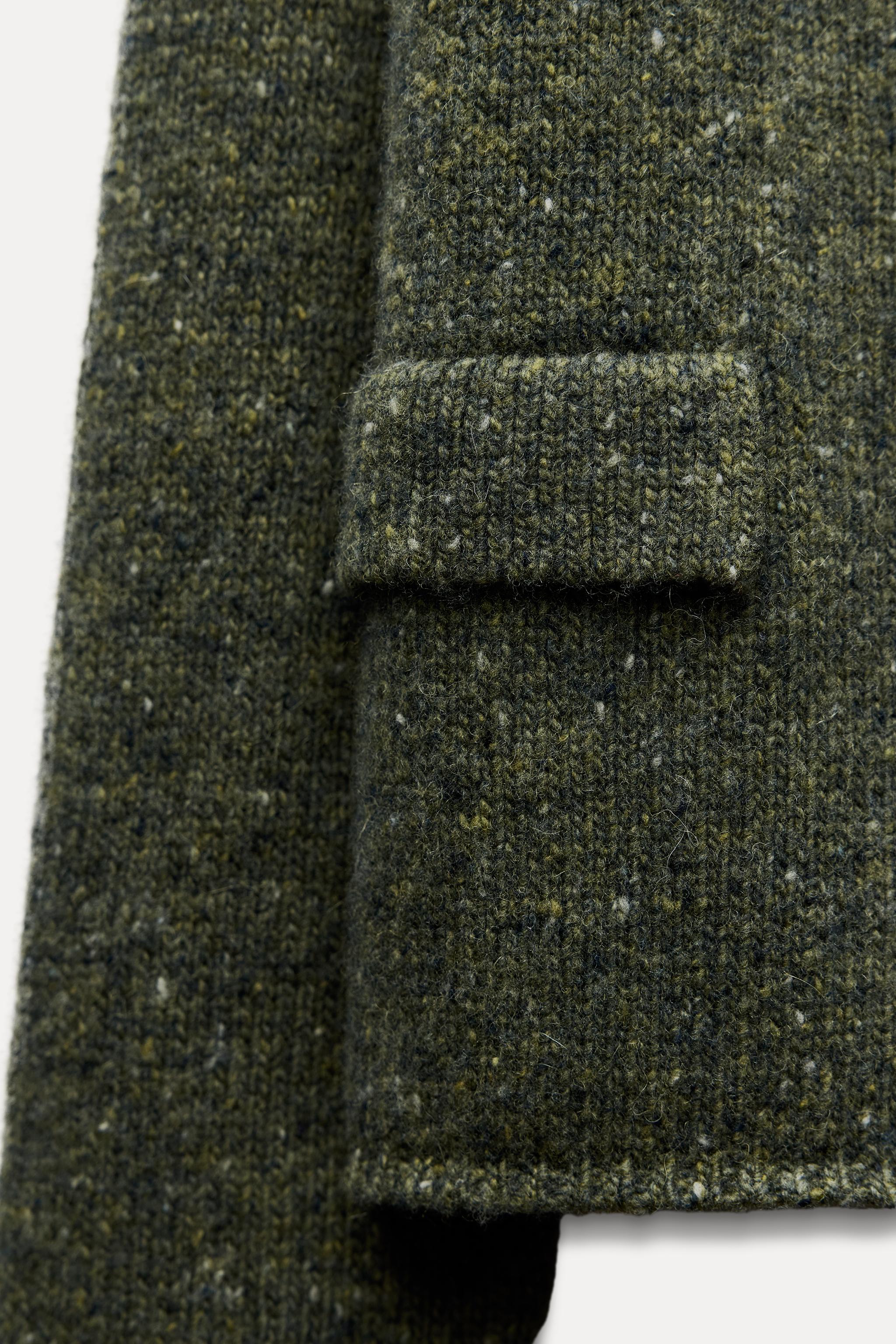 WOOL BLEND DOUBLE-BREASTED COAT