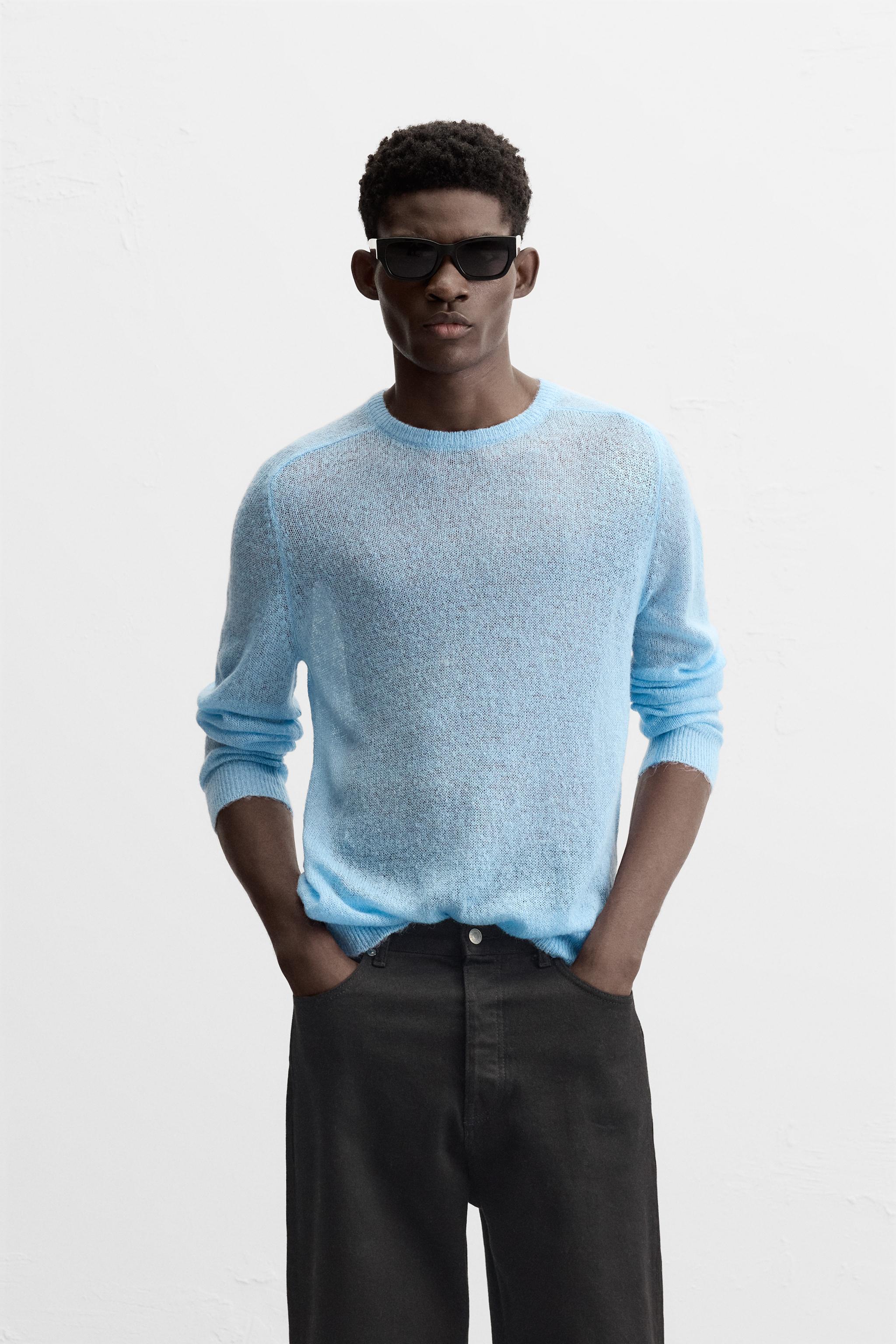 LIGHTWEIGHT TEXTURED SWEATER