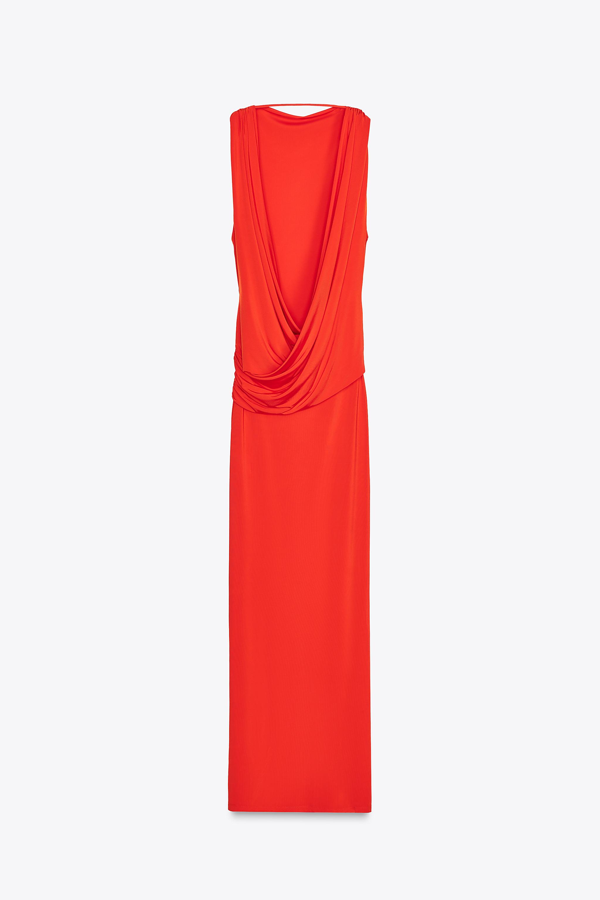 LONG OPEN BACK DRESS