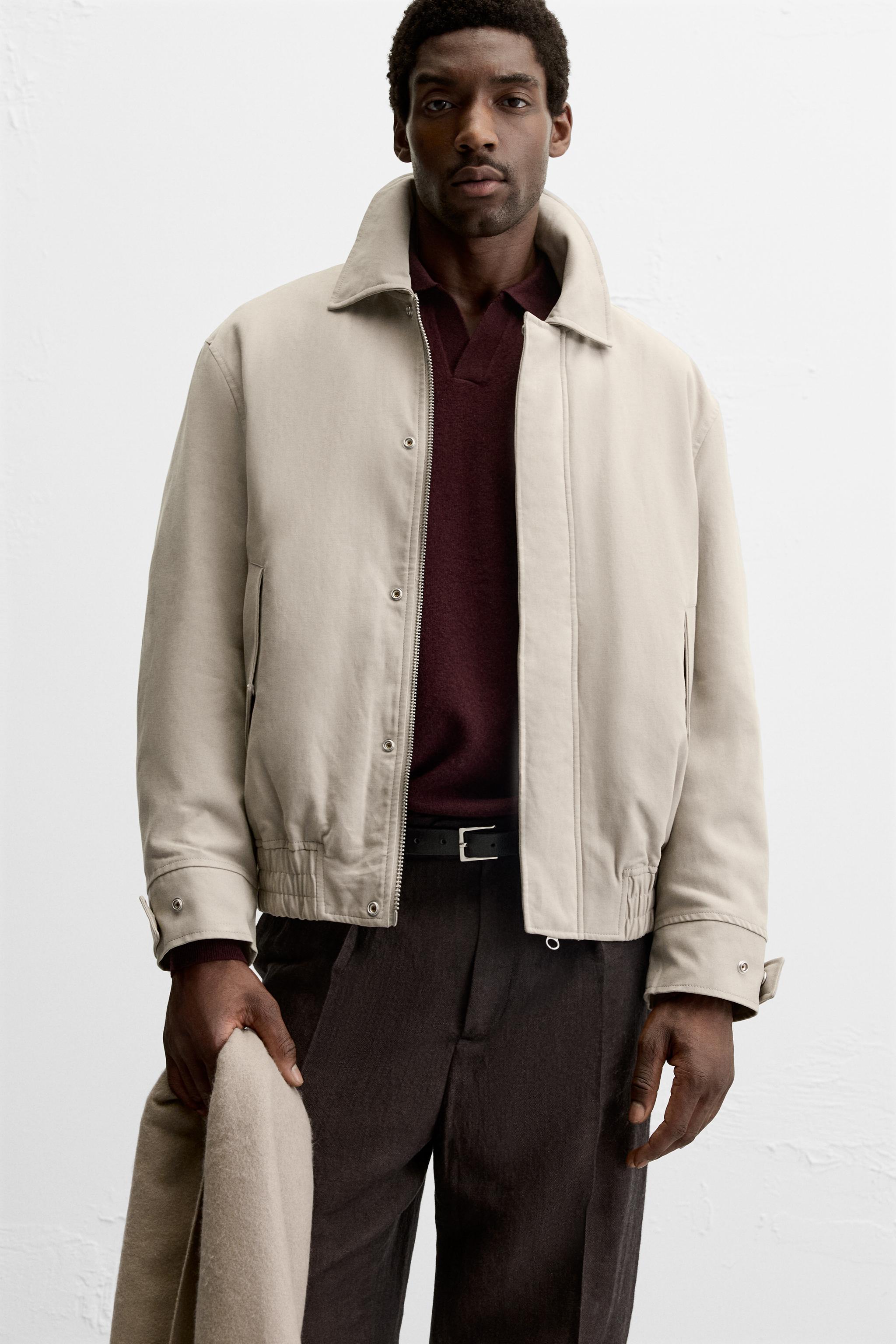 COTTON BOMBER JACKET