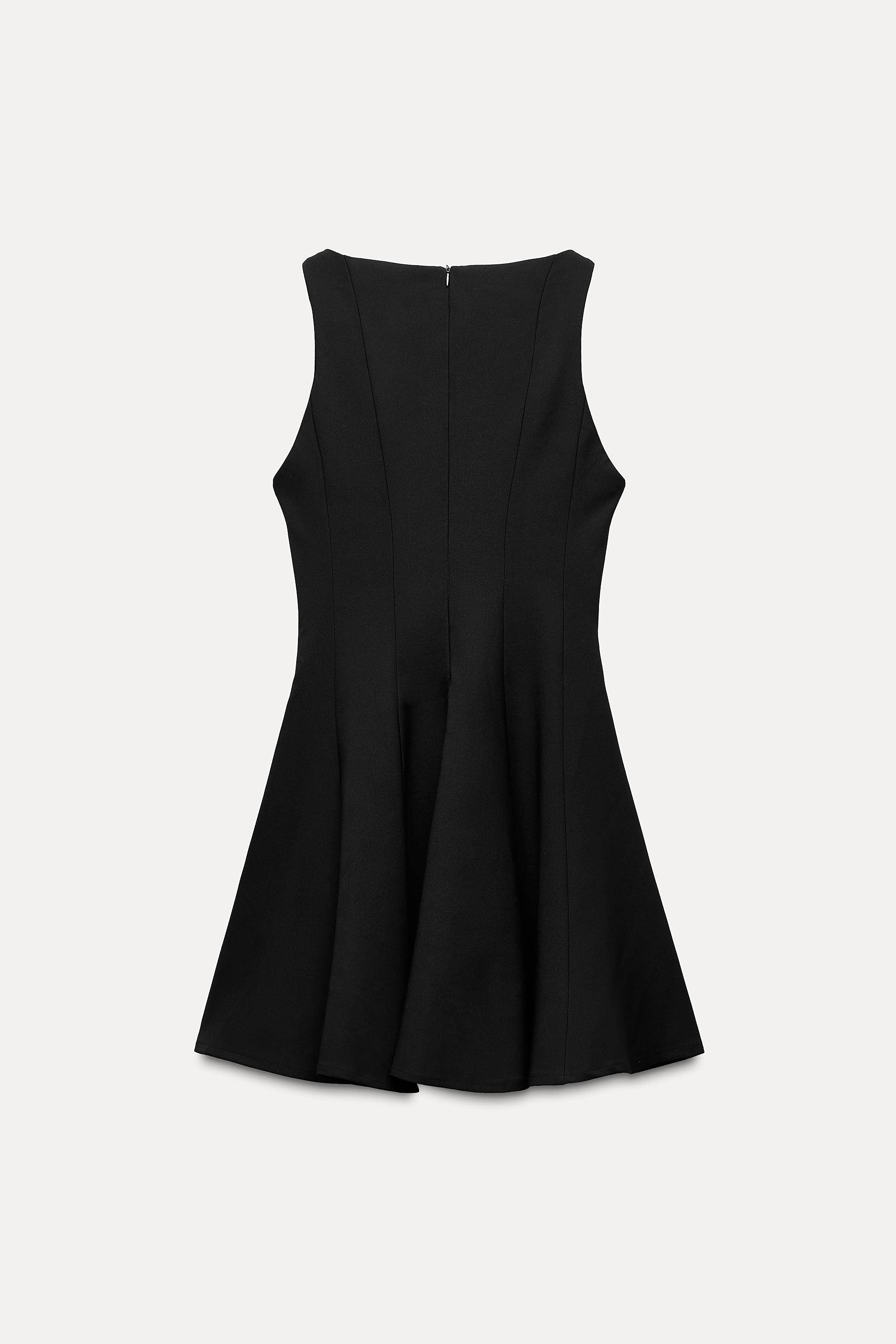 SHORT FLARED DRESS