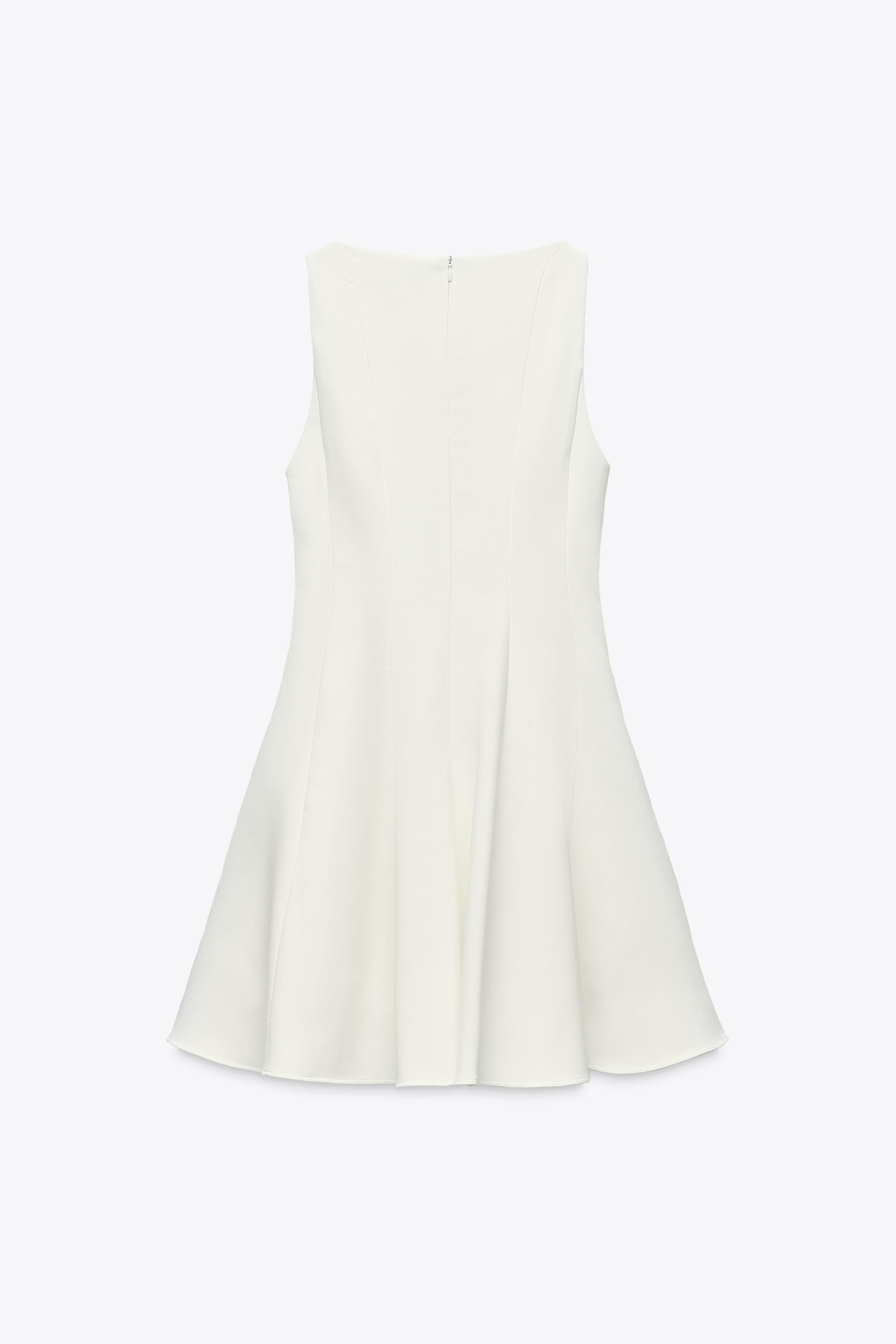 SHORT FLARED DRESS